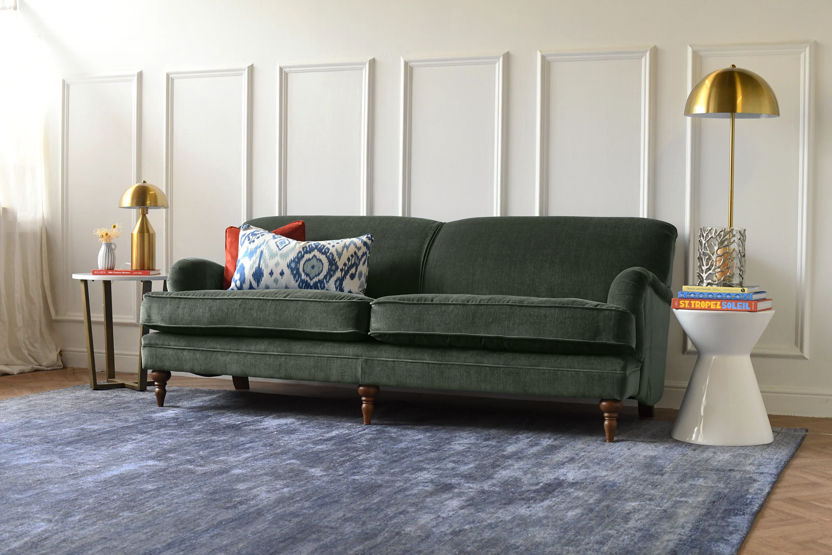 Jasper | 4 Seater Sofa | Manolo Sage - Image 2