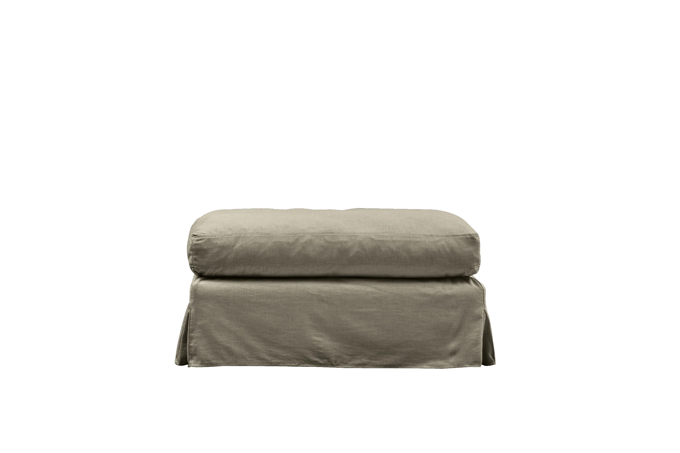 Kate | Bench Footstool Extra Loose Cover | Capri Lichen - Image 2
