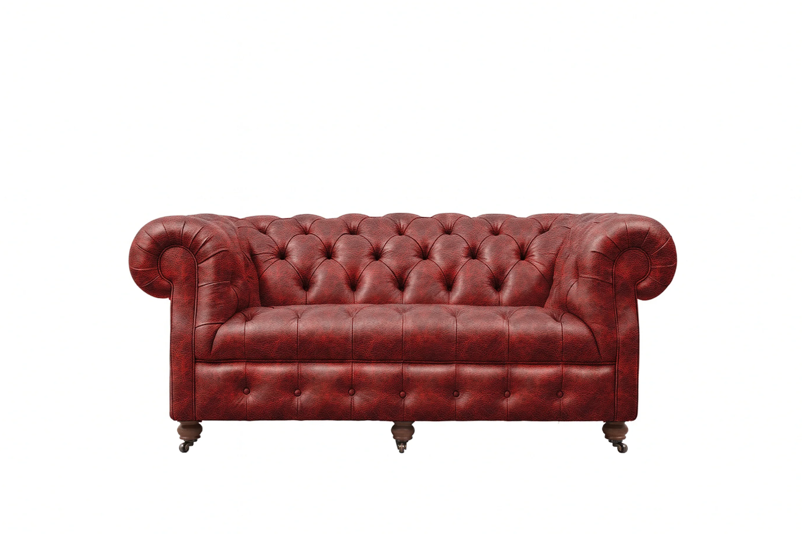 Lincoln | 2 Seater Sofa | Vintage Oxblood