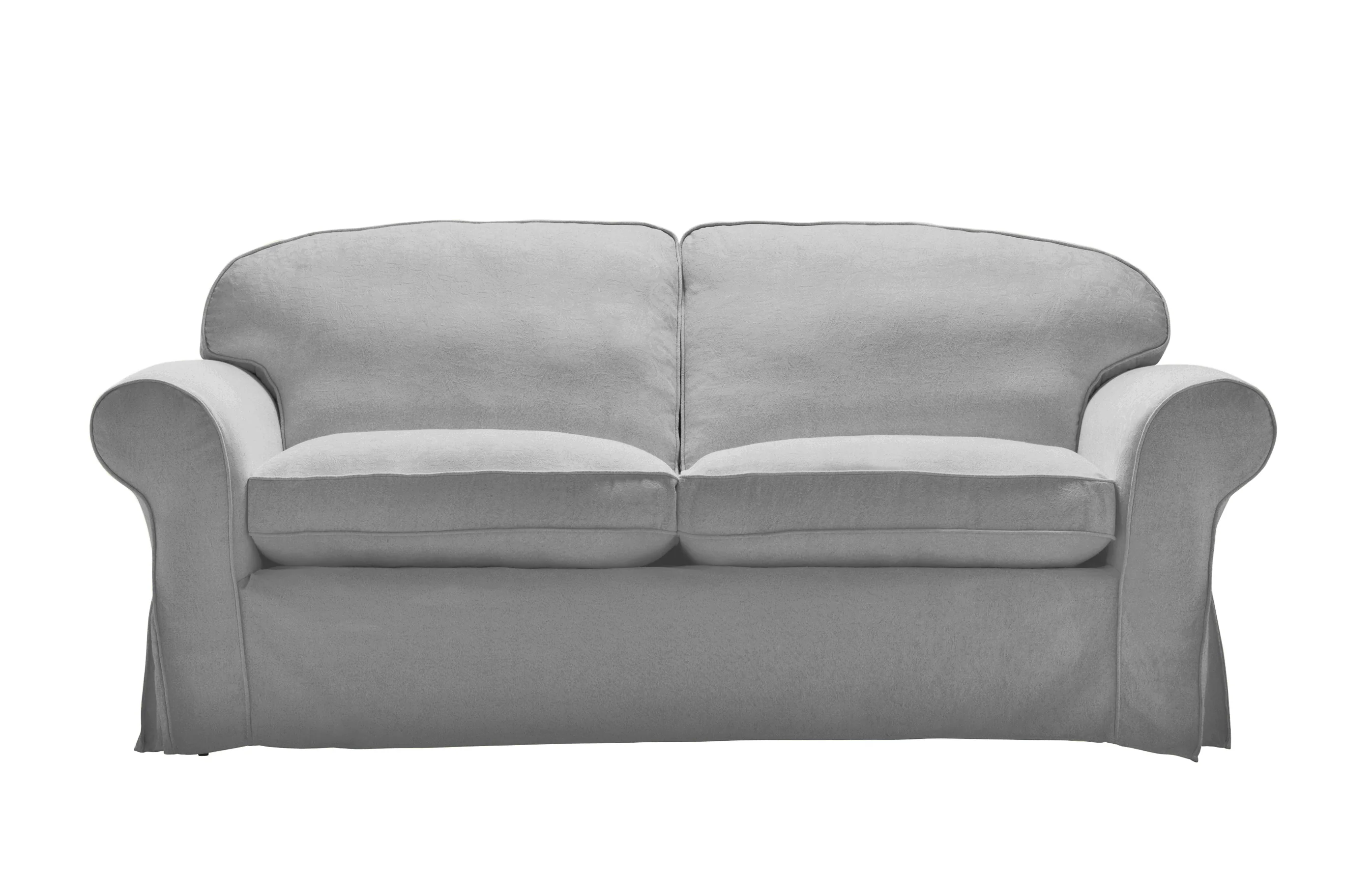 Madrid | 3 Seater Extra Loose Cover | Capri Light Grey - Image 2