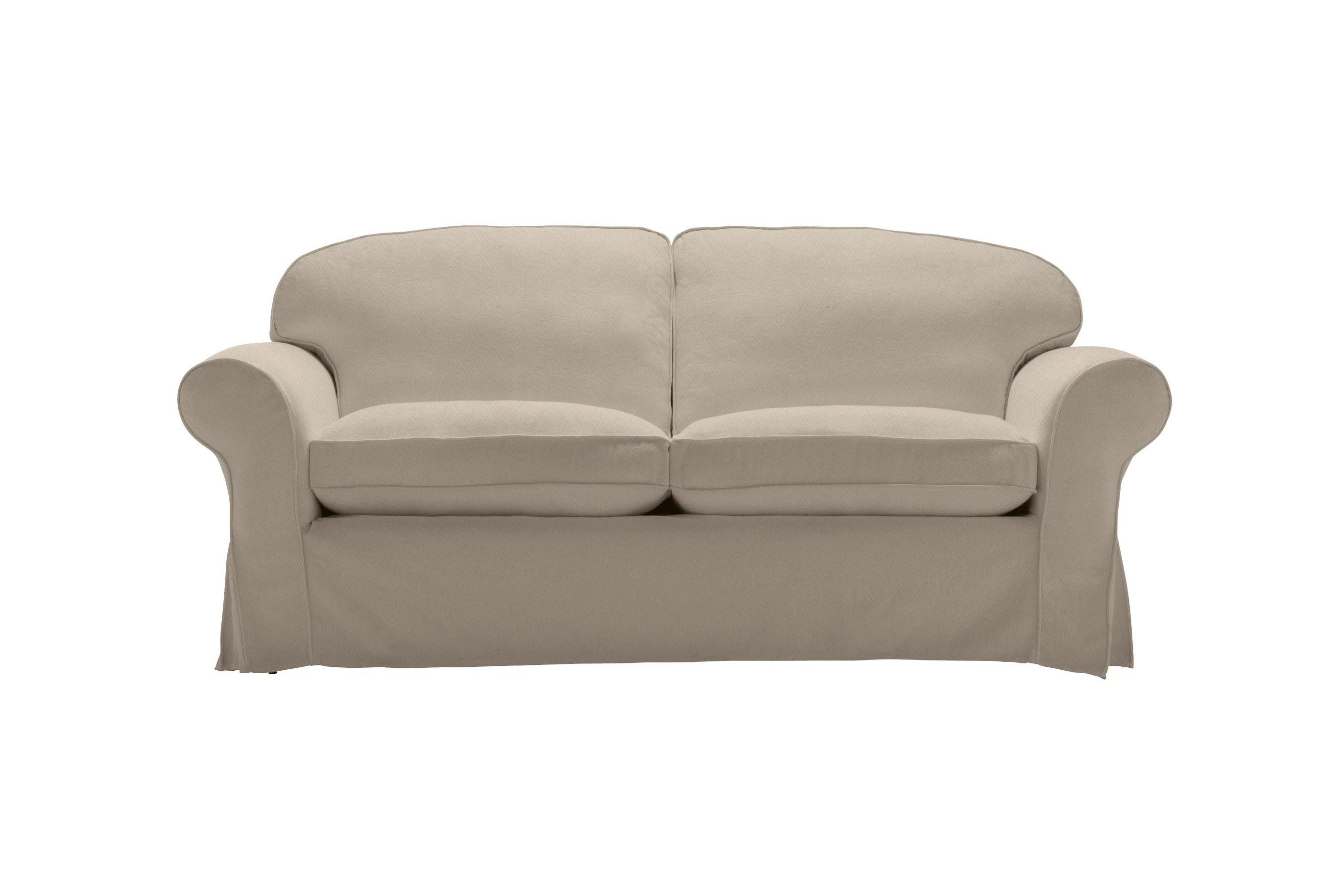 Madrid | 3 Seater Extra Loose Cover | Miami Pewter - Image 2