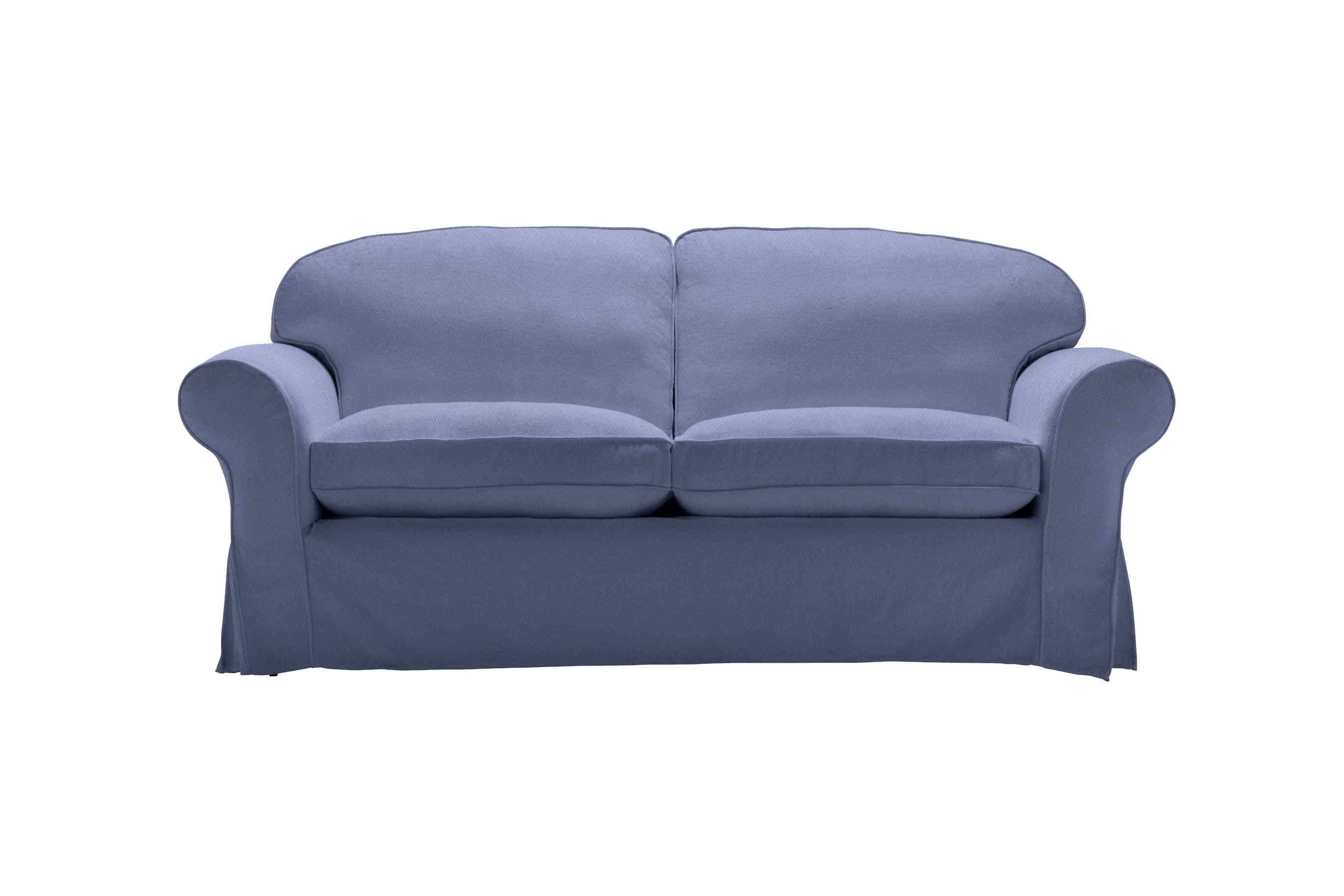 Madrid | 3 Seater Extra Loose Cover | Miami Sea Blue - Image 2