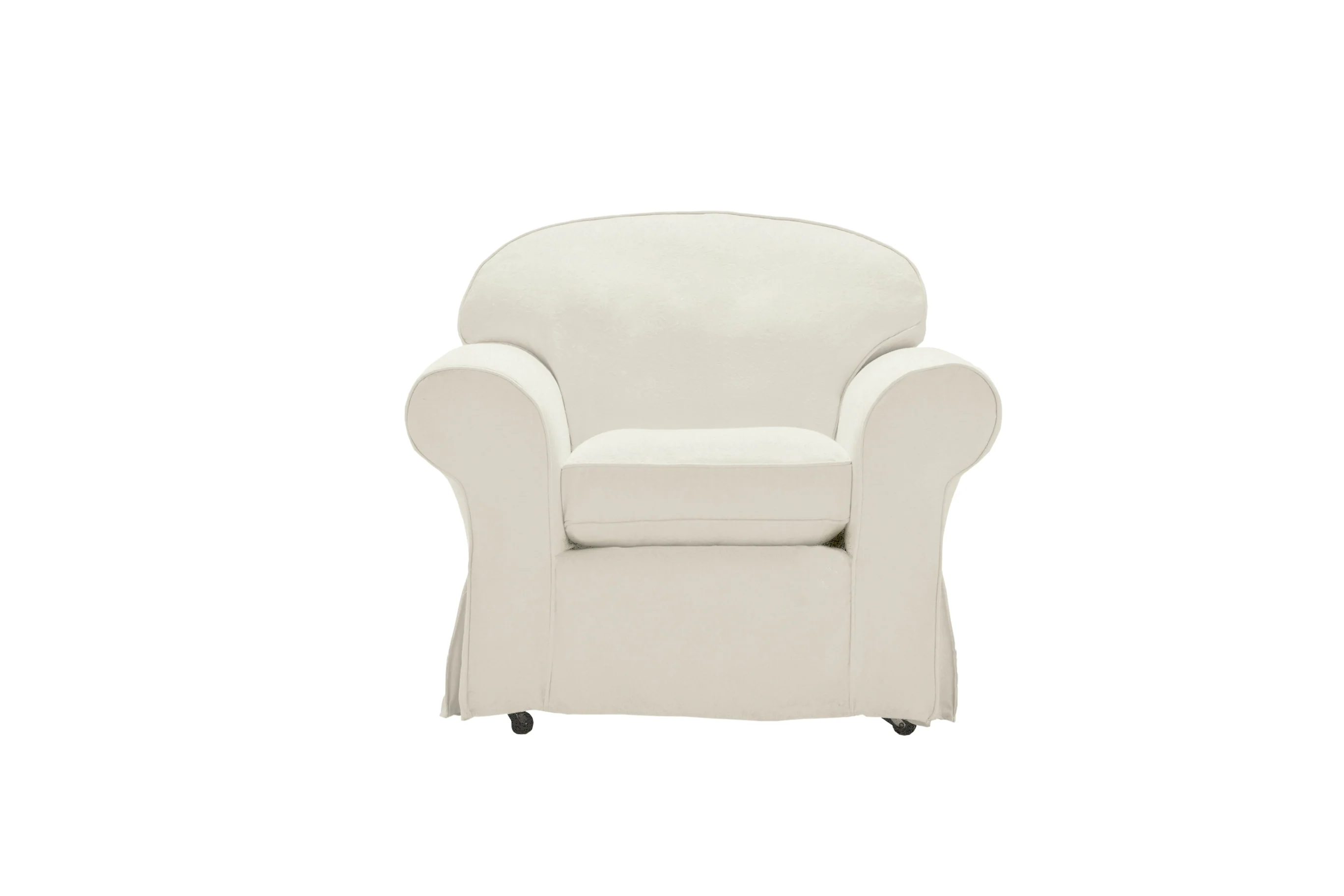 Madrid | Armchair Extra Loose Cover | Capri Linen - Image 2
