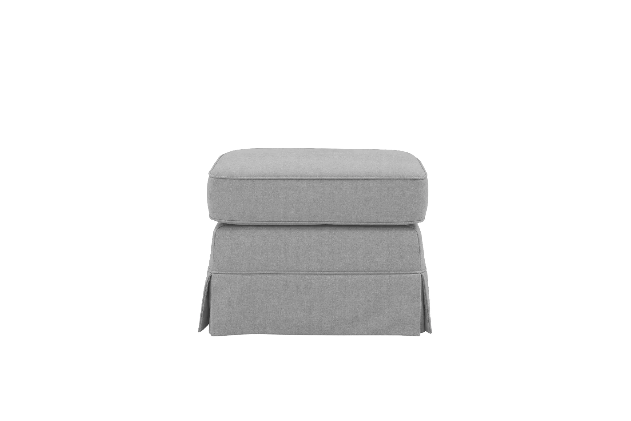 Madrid | Footstool | Capri Light Grey