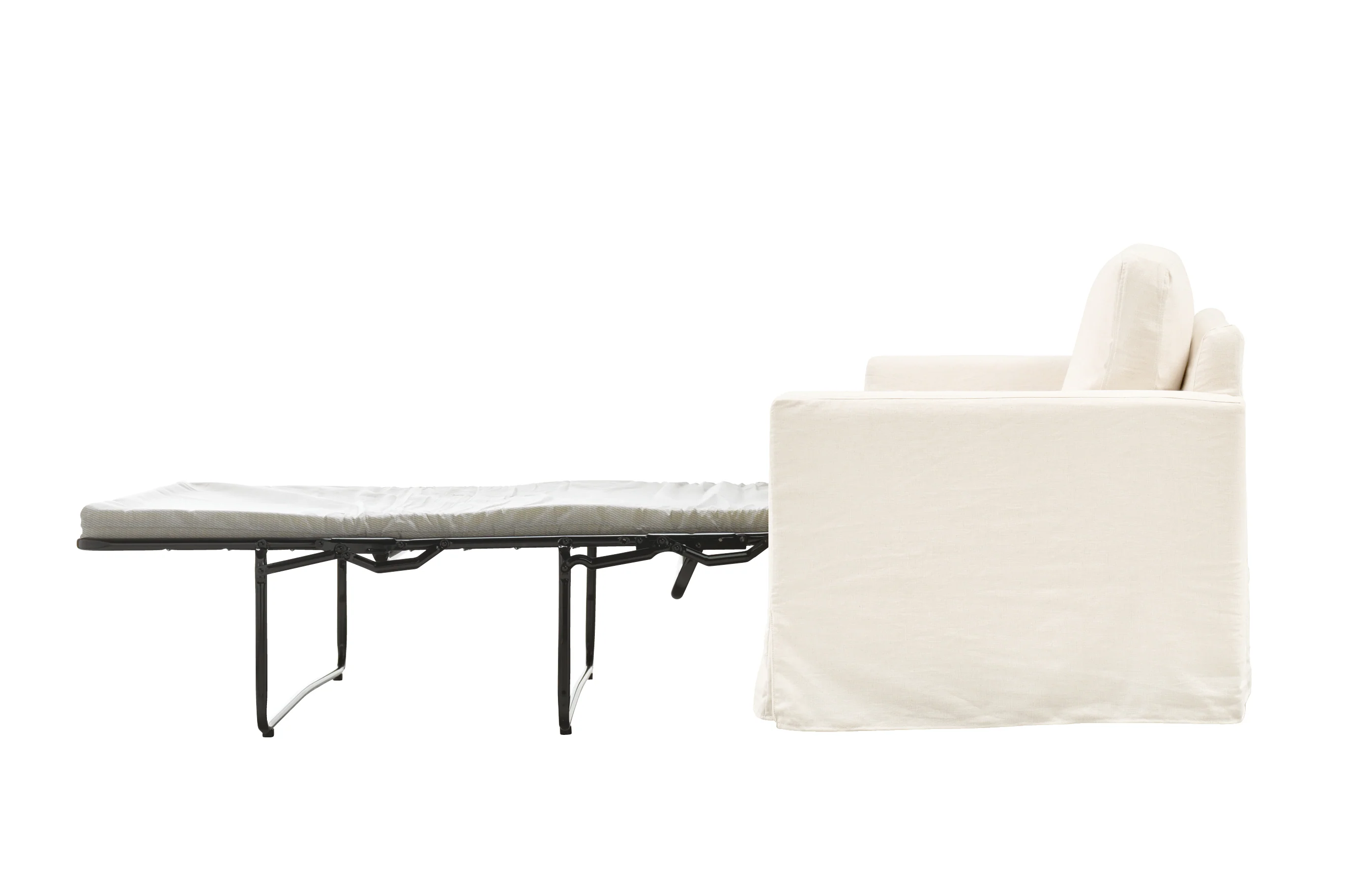 Madrid | Sofa Bed Extra Loose Cover | Capri Linen - Image 2