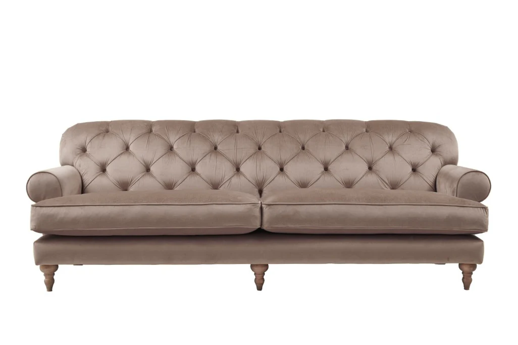 Mia | 4 Seater Sofa | Opulence Mink