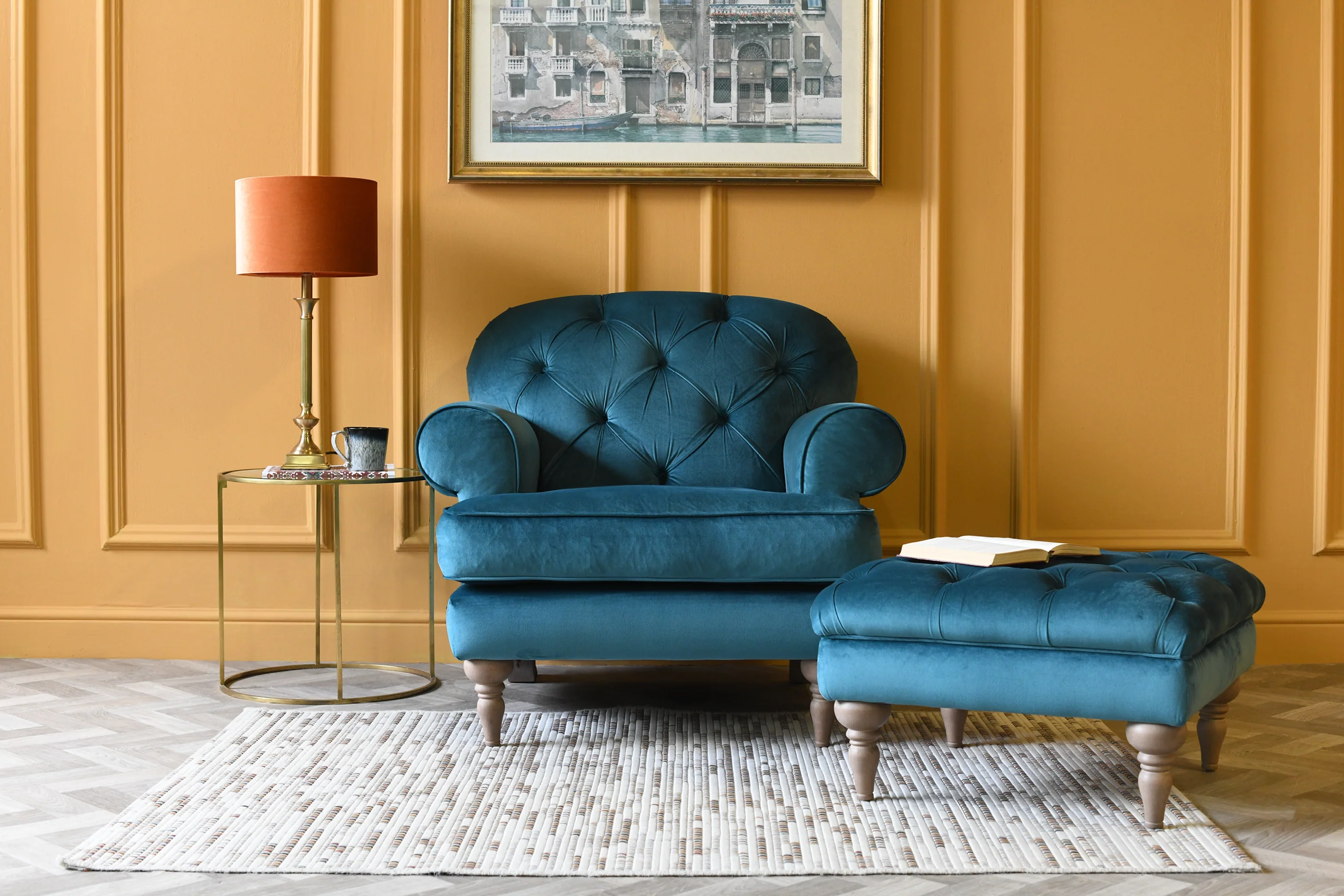 Mia | Armchair | Opulence Teal - Image 2