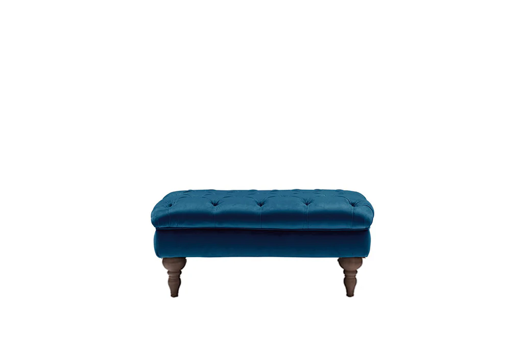 Mia | Button Bench Footstool | Opulence Royal