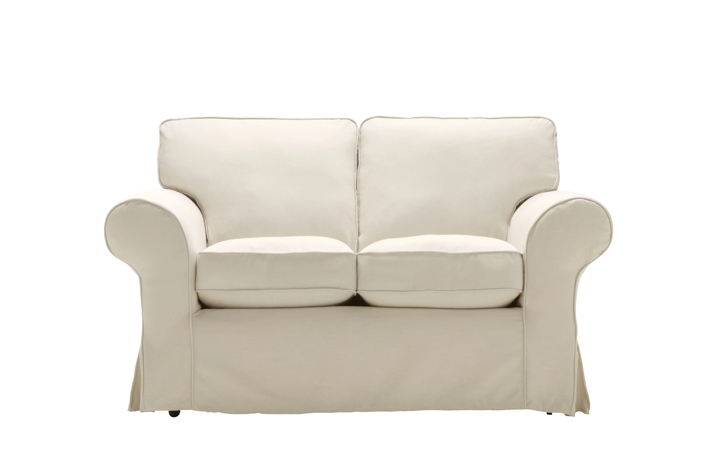 Newport | 2 Seater Extra Loose Cover | Capri Dove - Image 2