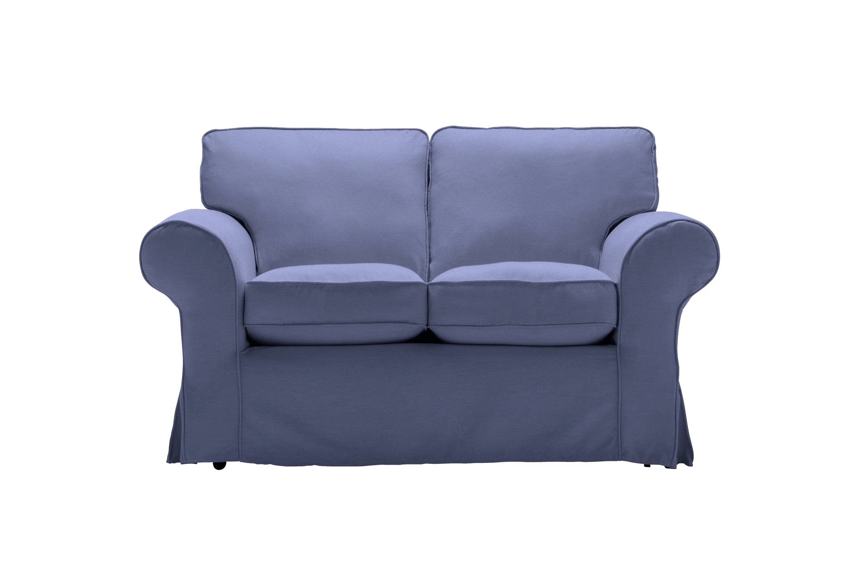 Newport | 2 Seater Extra Loose Cover | Miami Sea Blue - Image 2