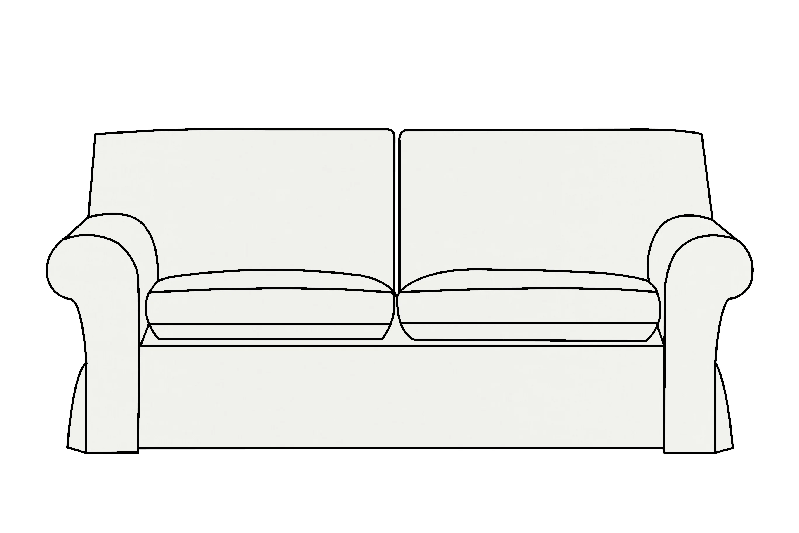 Newport | 3 Seater Extra Loose Cover | Capri Linen