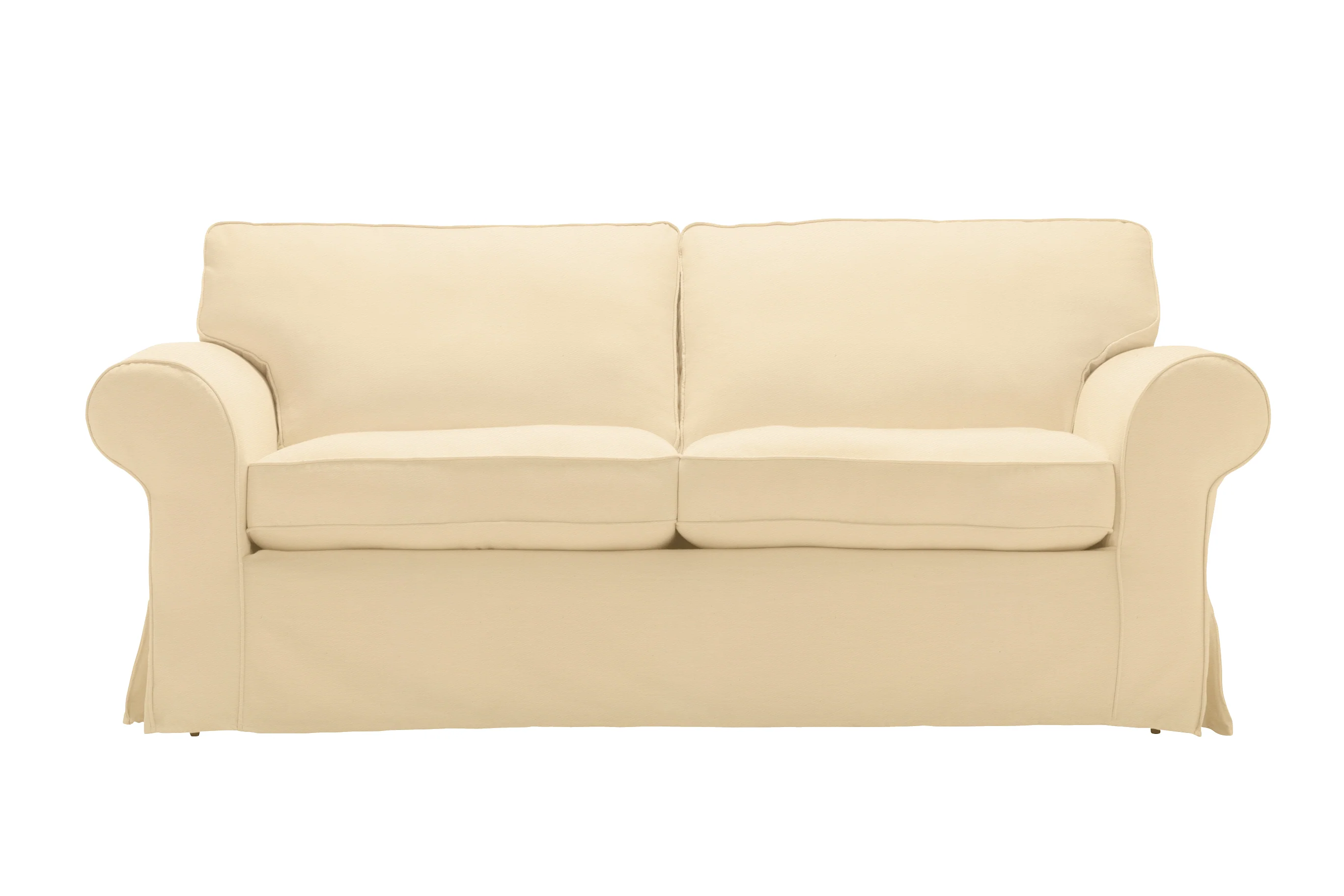 Newport | 3 Seater Extra Loose Cover | Miami Ivory - Image 2