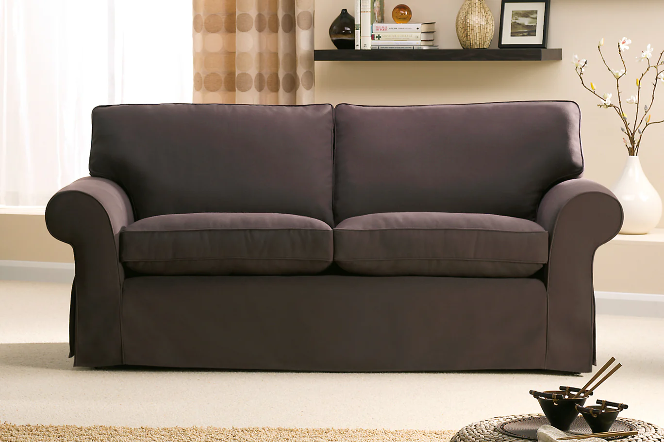 Newport | 3 Seater Sofa | Capri Dark Grey - Image 2