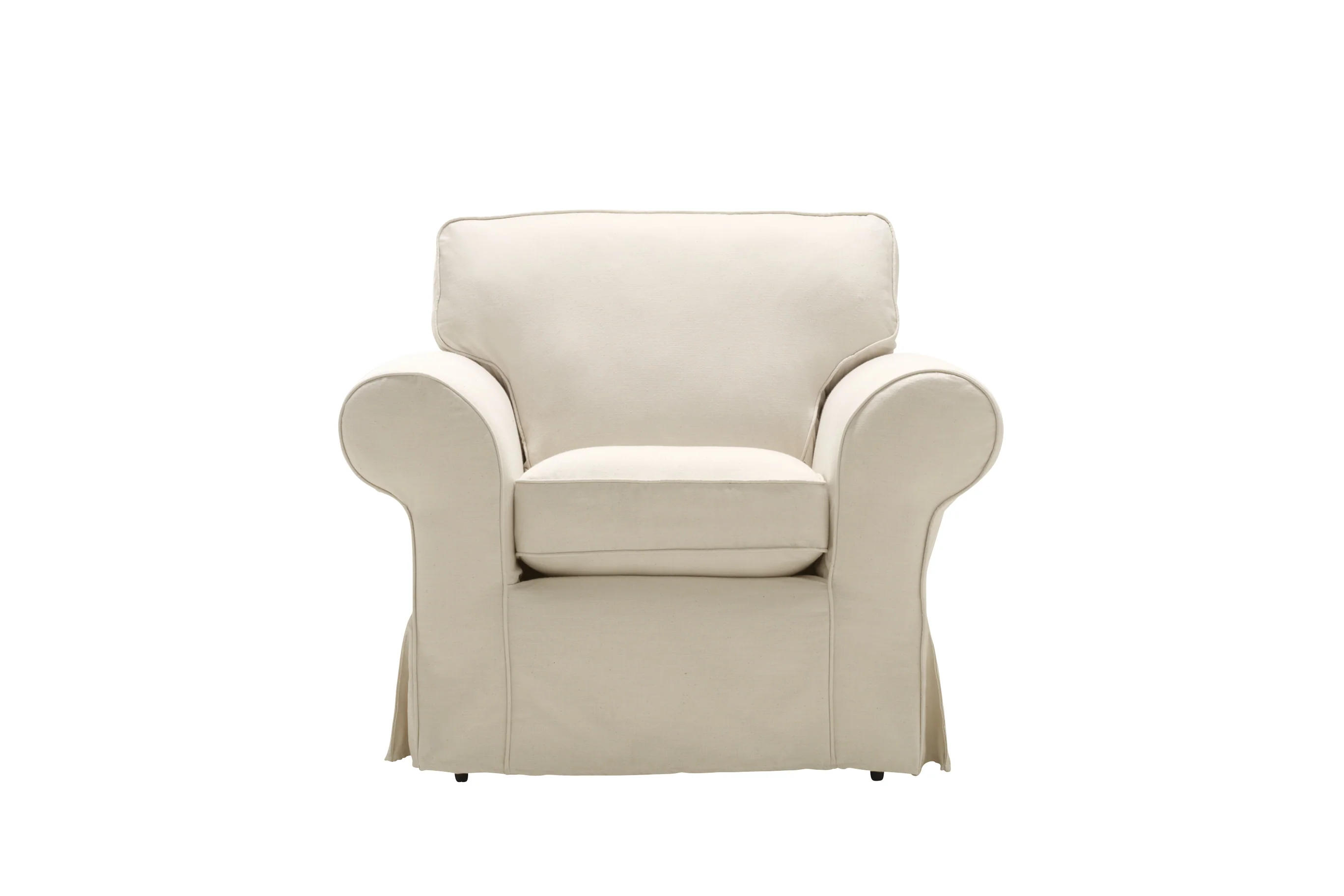 Newport | Armchair Extra Loose Cover | Capri Dove - Image 2