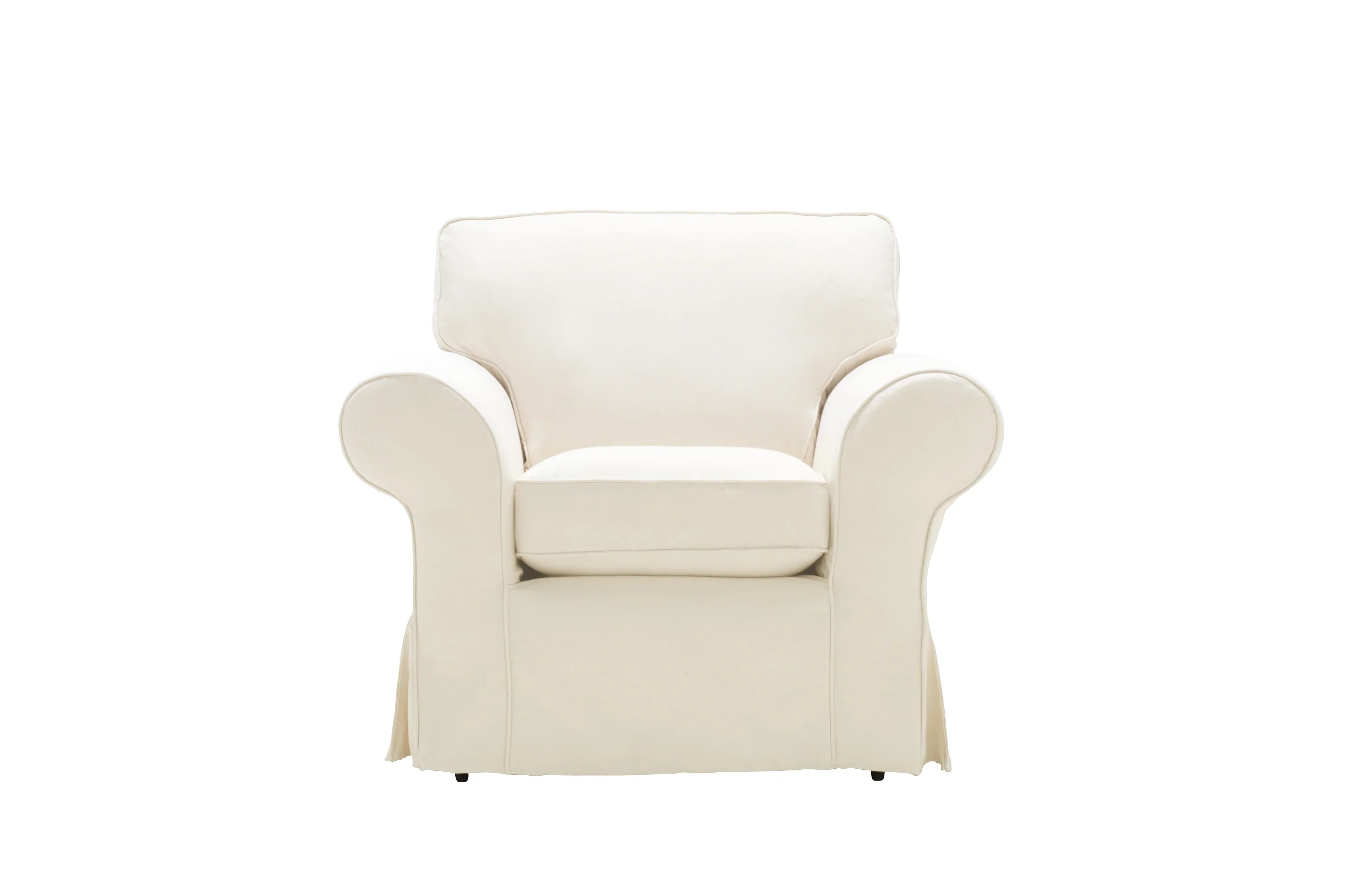 Newport | Armchair Extra Loose Cover | Capri Linen - Image 2