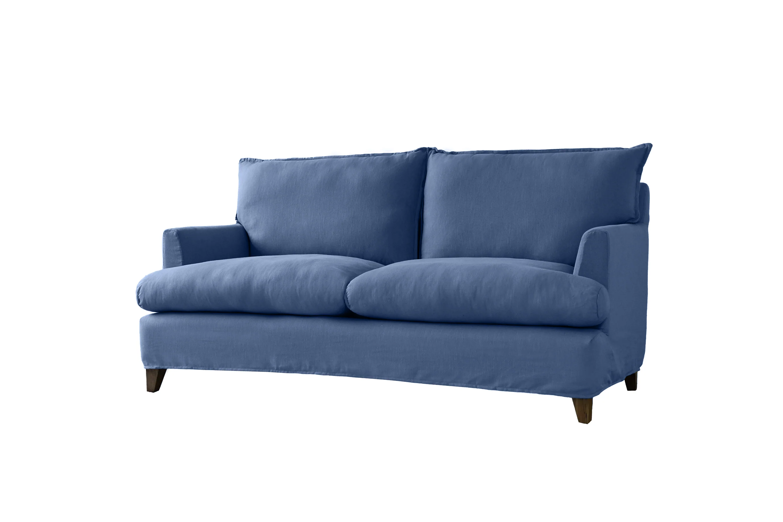 Padstow | 3 Seater Extra Loose Cover | Capri Blue - Image 3