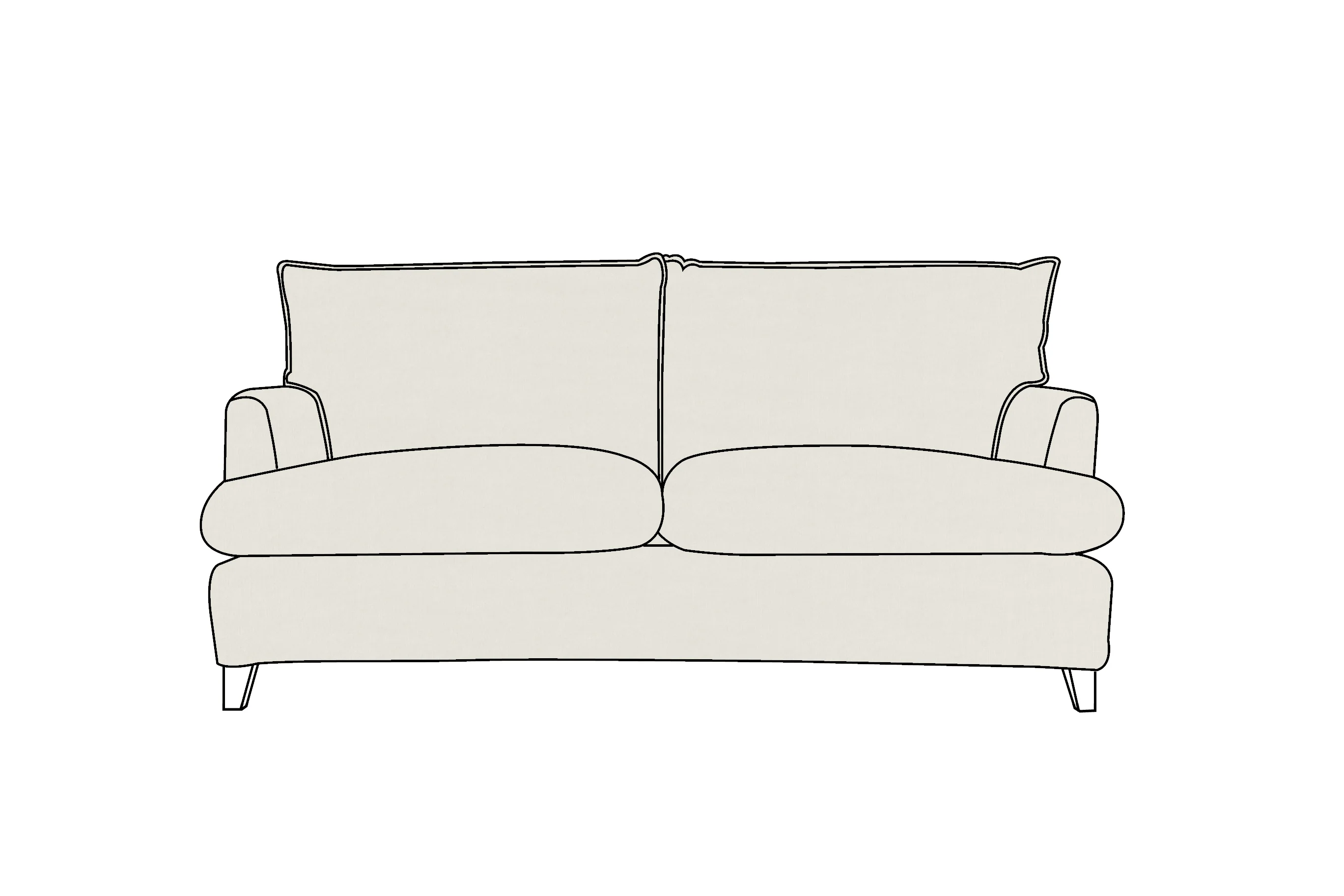 Padstow | 3 Seater Extra Loose Cover | Capri Dove