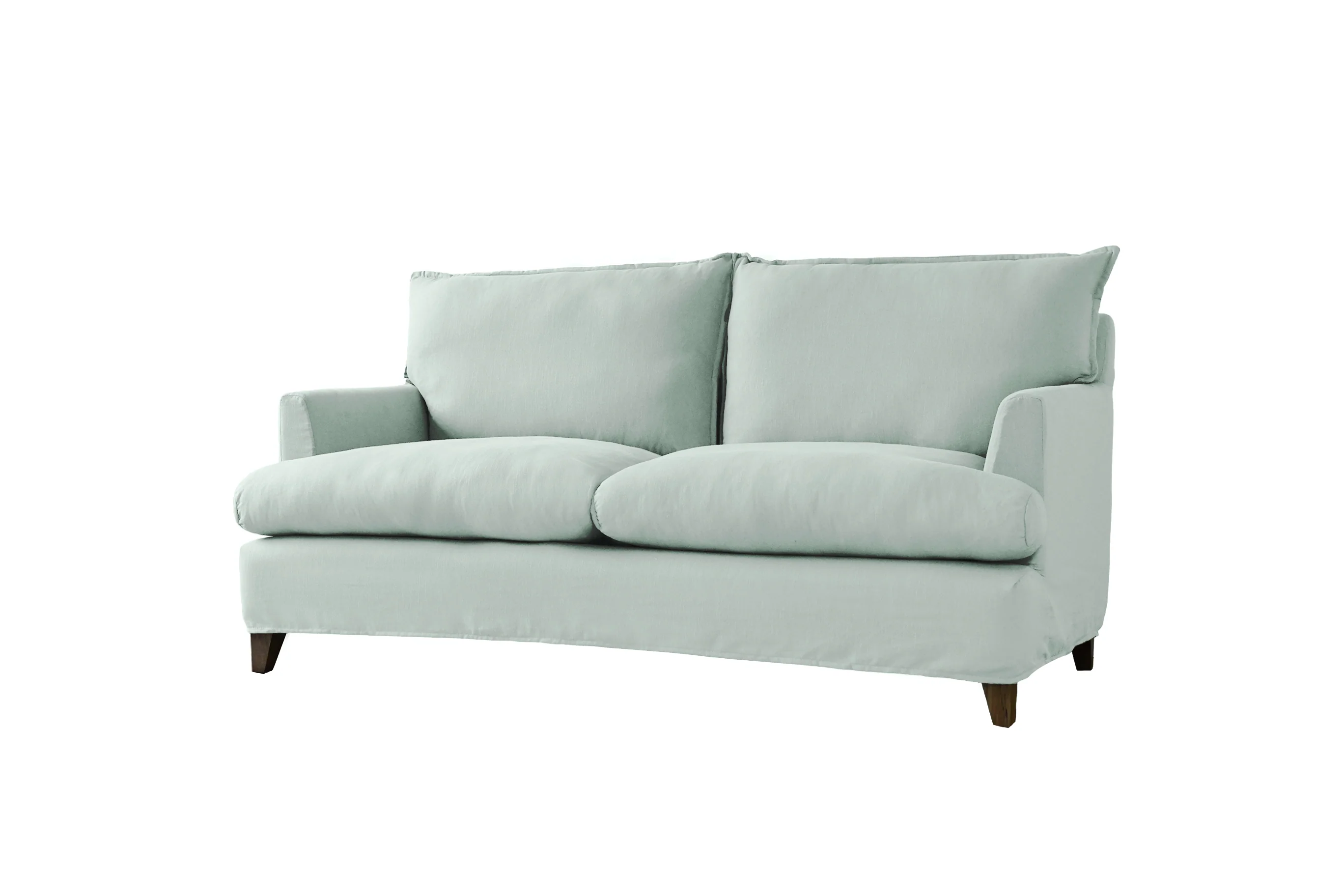 Padstow | 3 Seater Extra Loose Cover | Capri Duck Egg - Image 3
