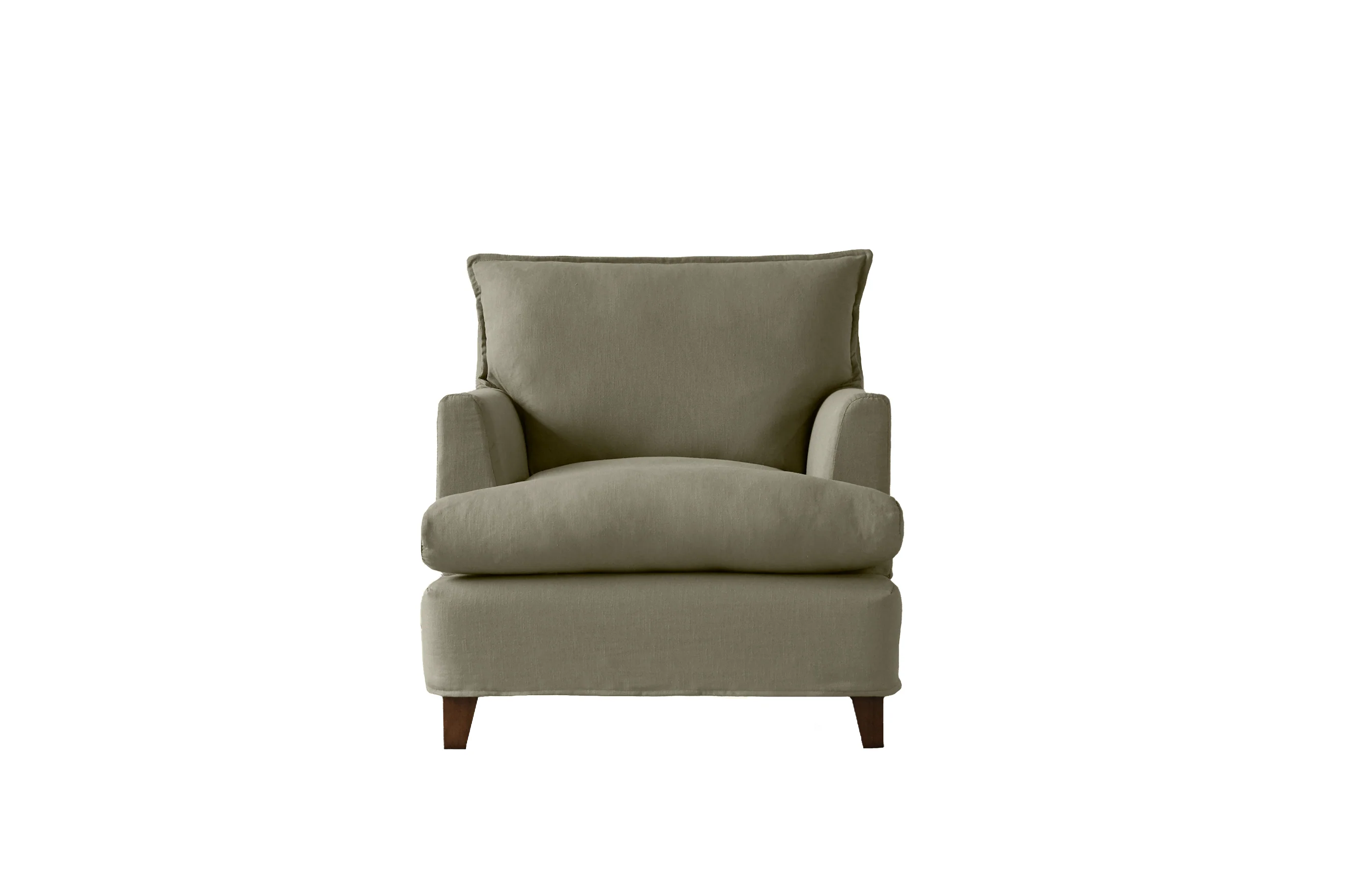 Padstow | Armchair Extra Loose Cover | Capri Lichen - Image 2