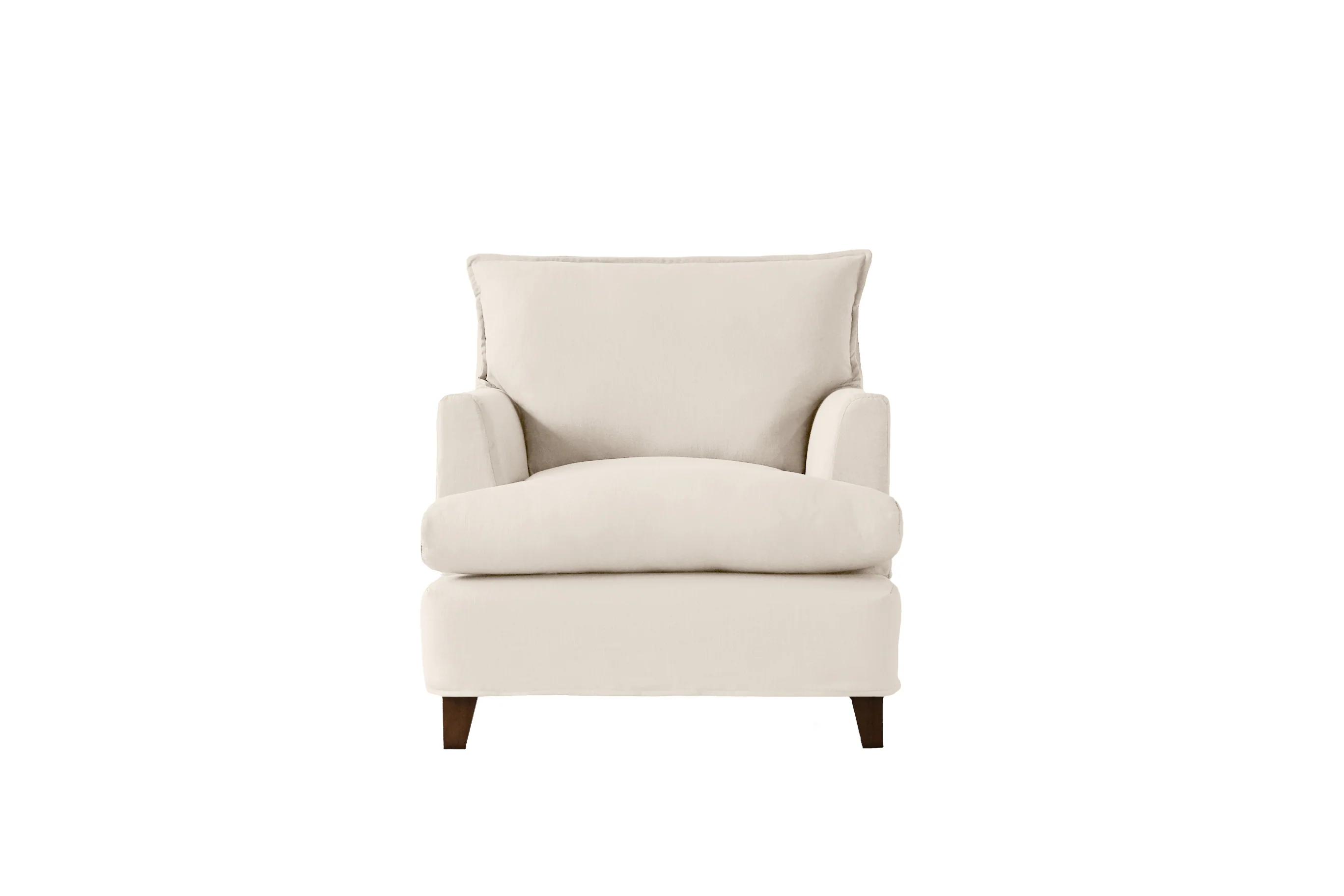 Padstow | Armchair Extra Loose Cover | Capri Linen - Image 2