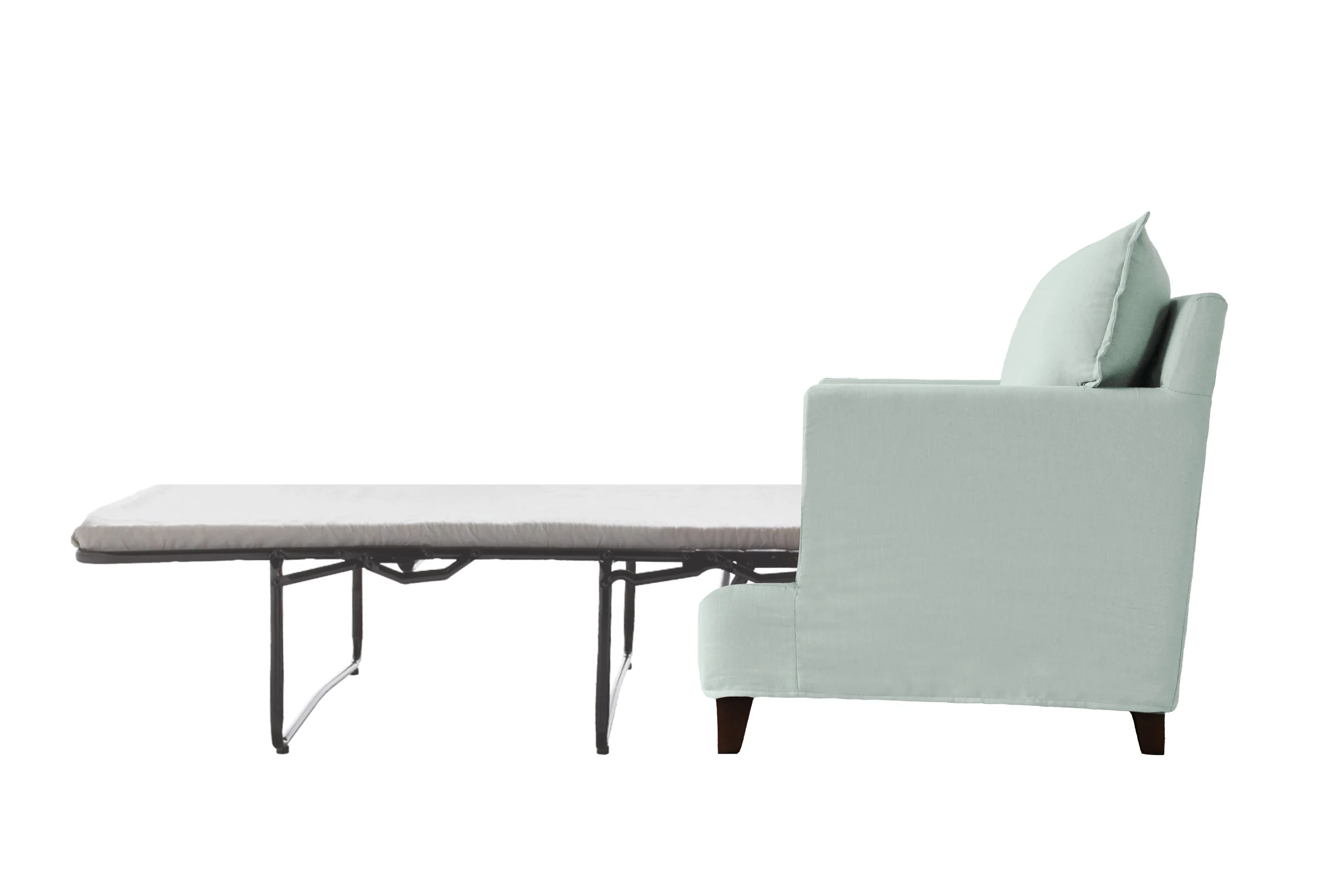 Padstow | Sofa Bed Extra Loose Cover | Capri Duck Egg - Image 2