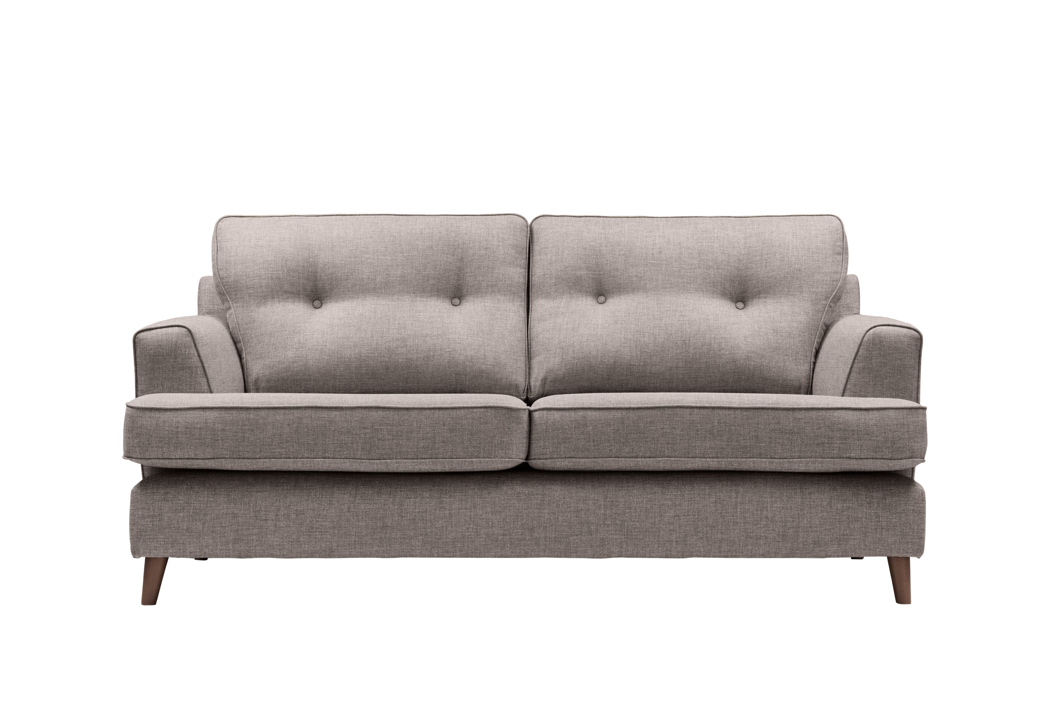 Poppy | 3 Seater Sofa | Carina Mushroom