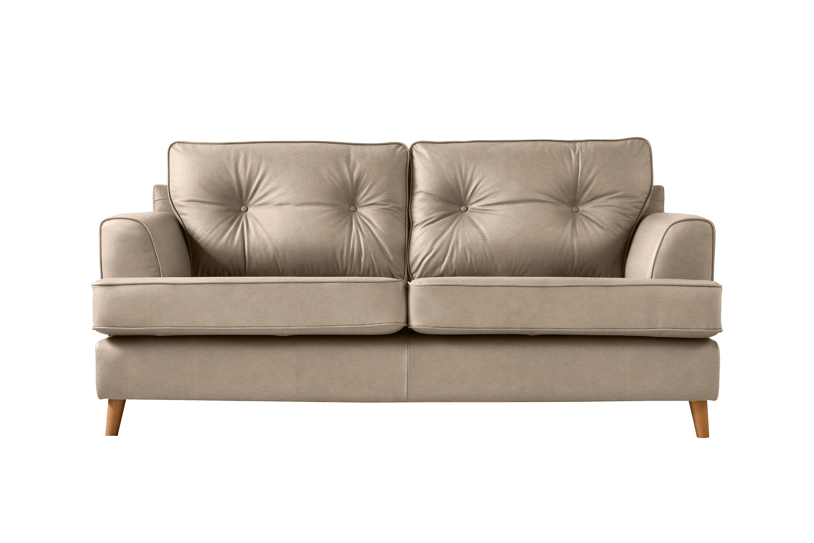 Poppy | 3 Seater Sofa | Milton Mushroom