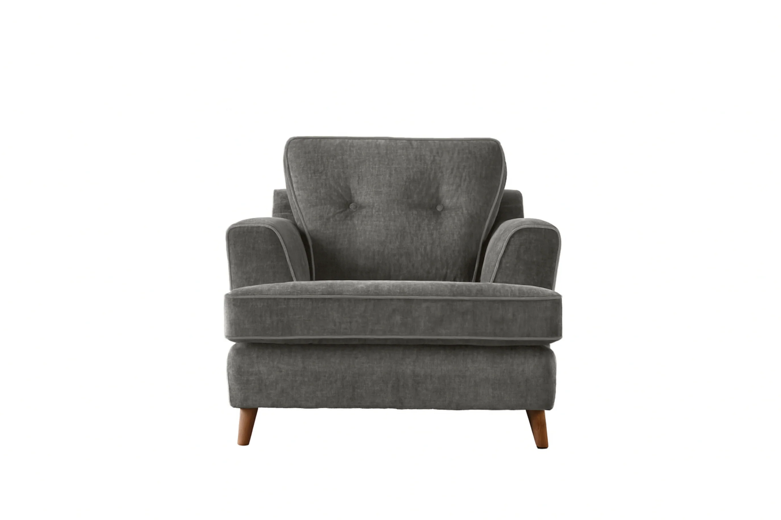 Poppy | Armchair | Brunswick Slate Grey