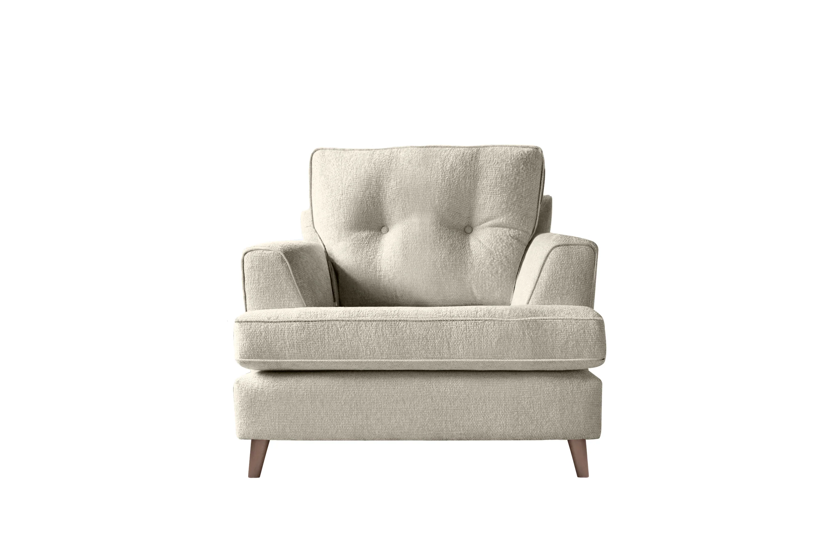 Poppy | Armchair | Hopsack Cream