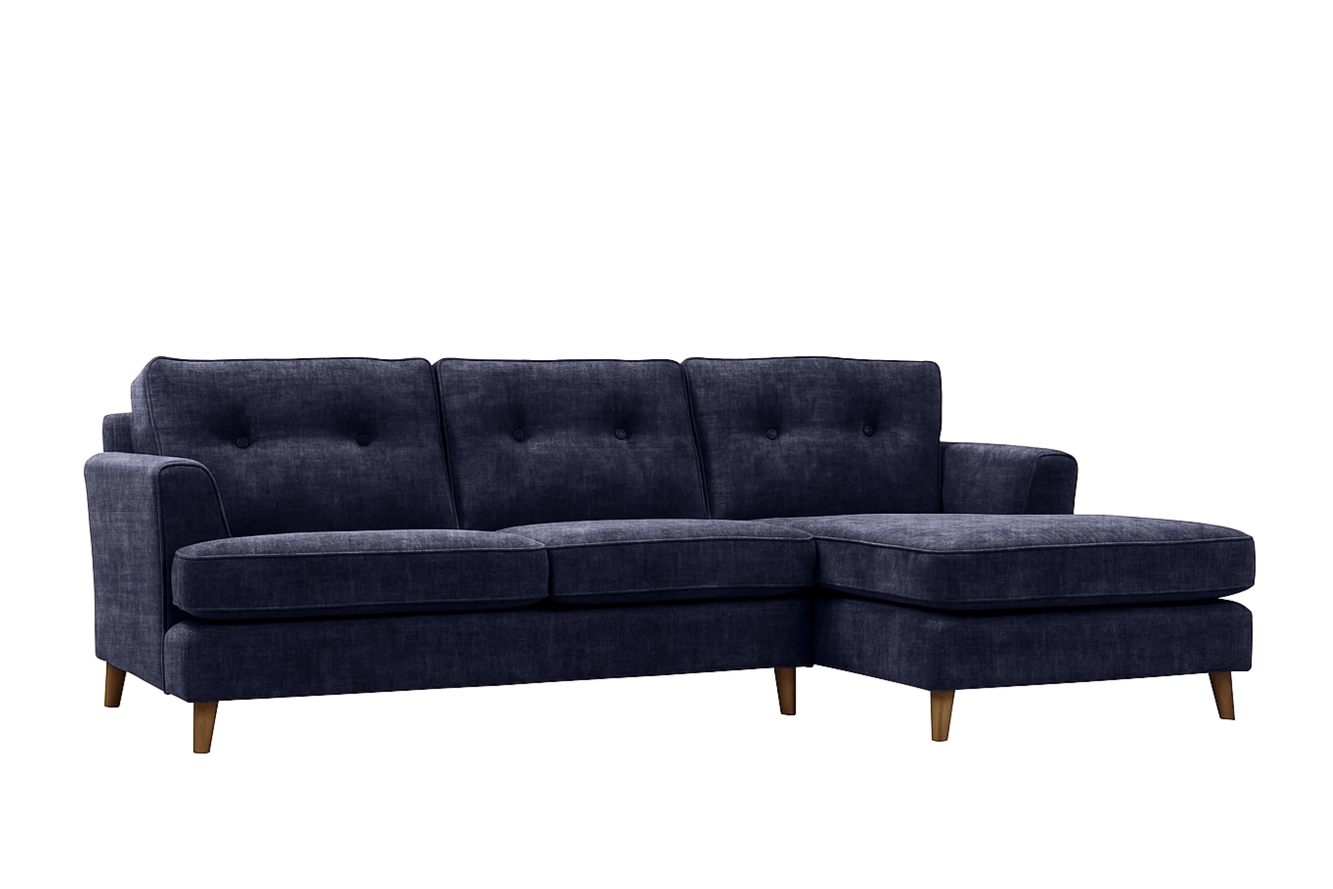 Poppy | Chaise Sofa Option 1 | Brunswick Midnight
