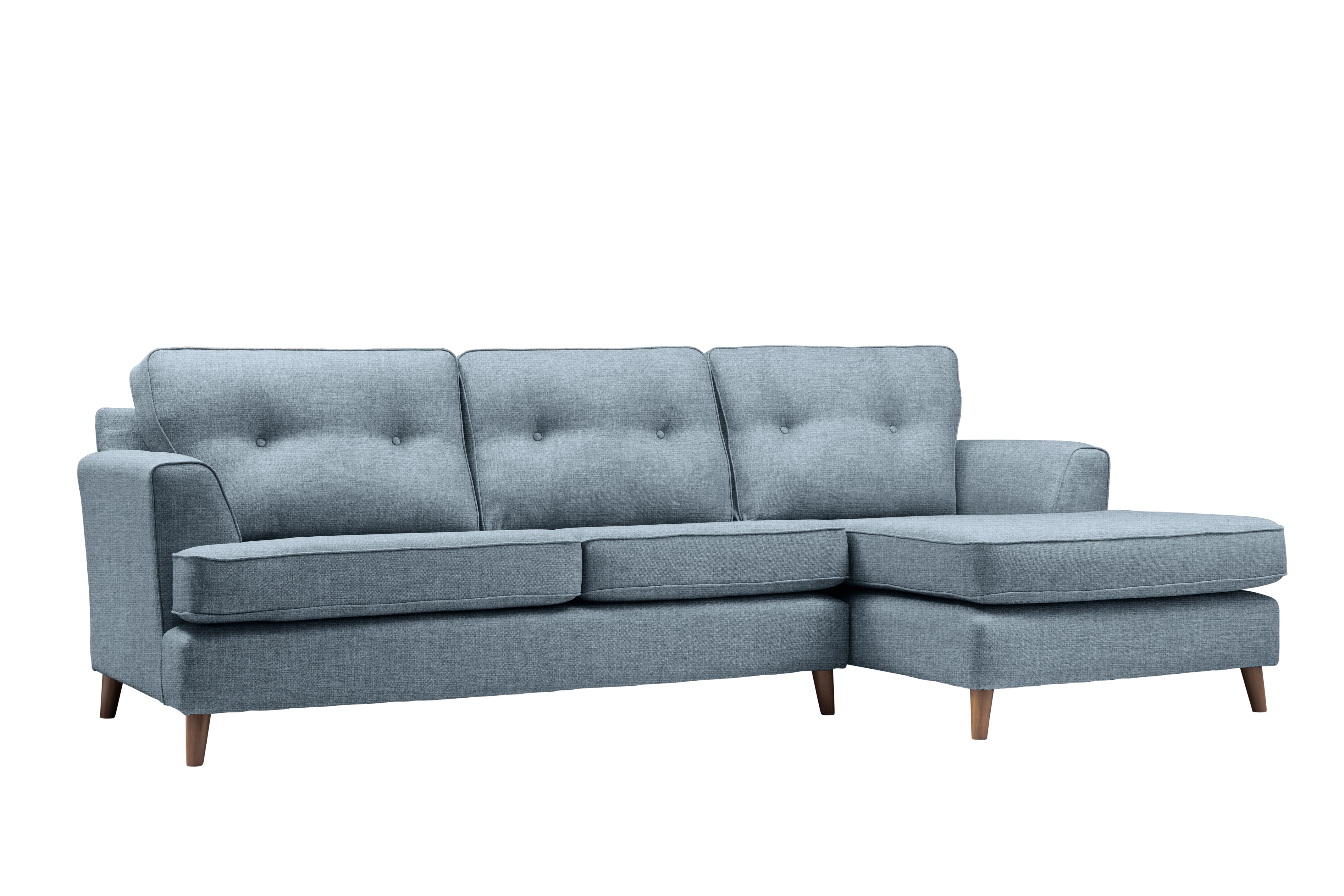 Poppy | Chaise Sofa Option 1 | Carina Denim