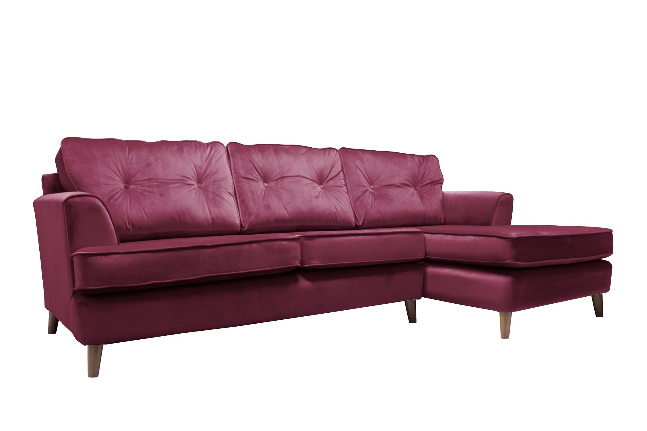 Poppy | Chaise Sofa Option 1 | Opulence Shiraz