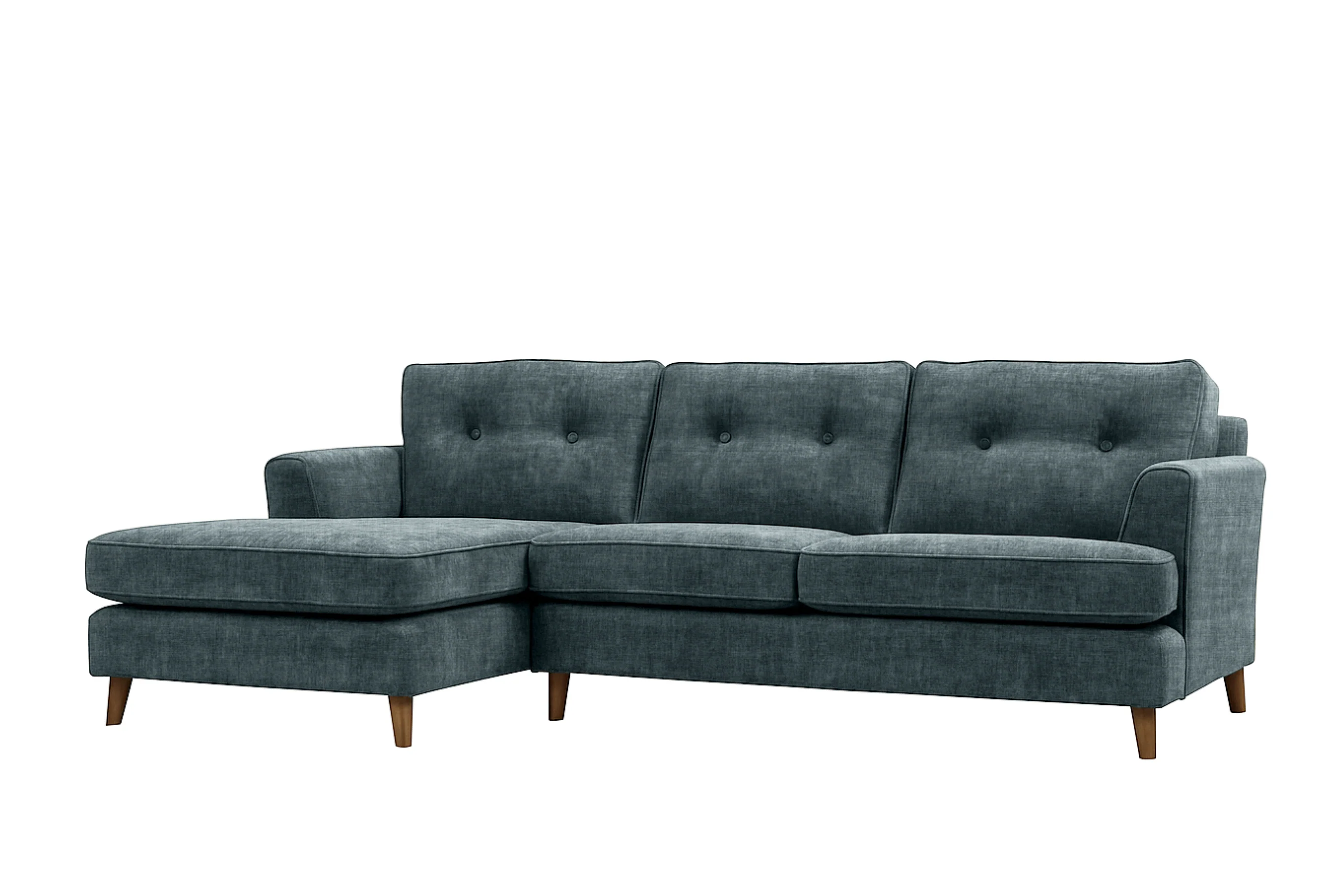 Poppy | Chaise Sofa Option 2 | Brunswick Teal