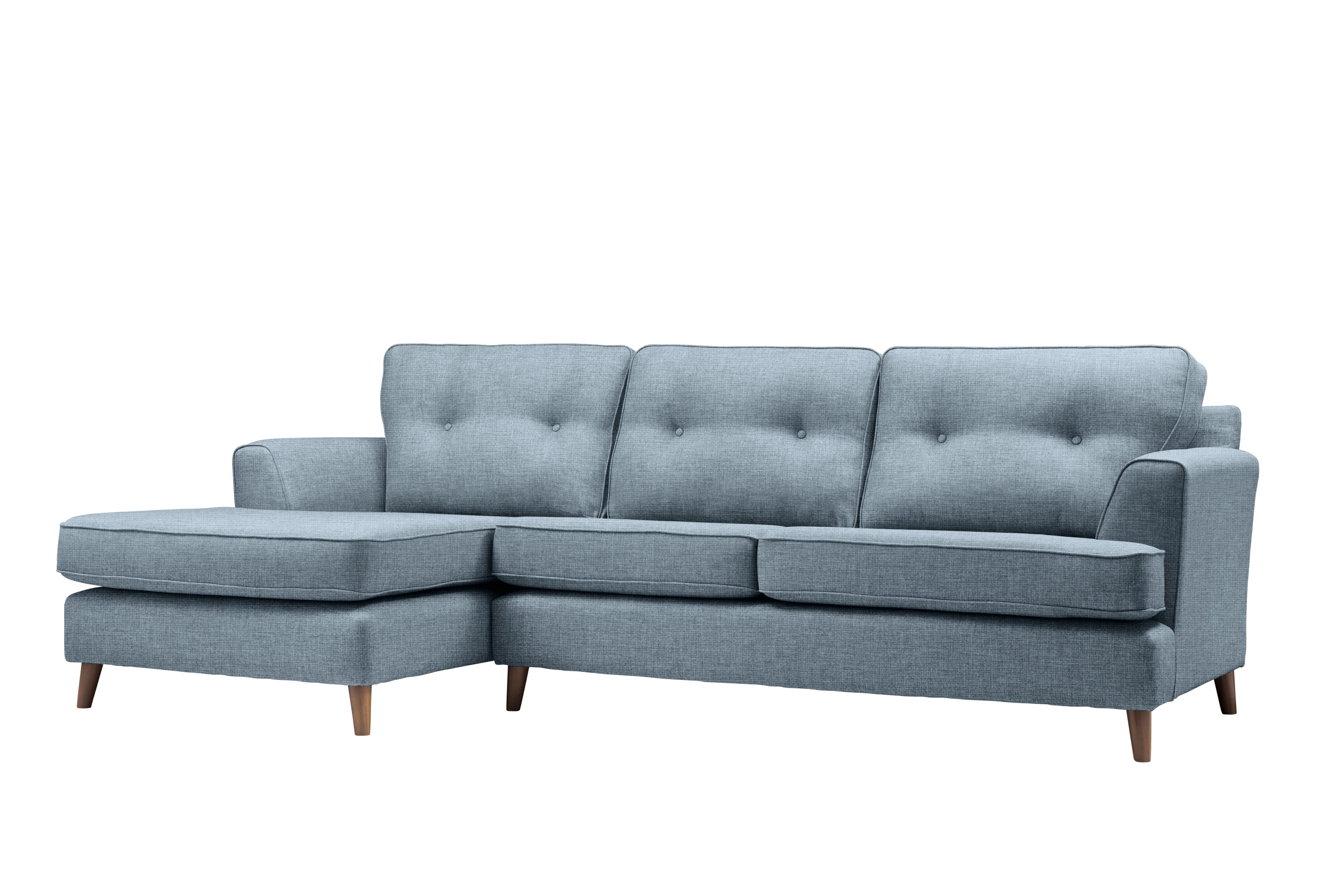 Poppy | Chaise Sofa Option 2 | Carina Denim