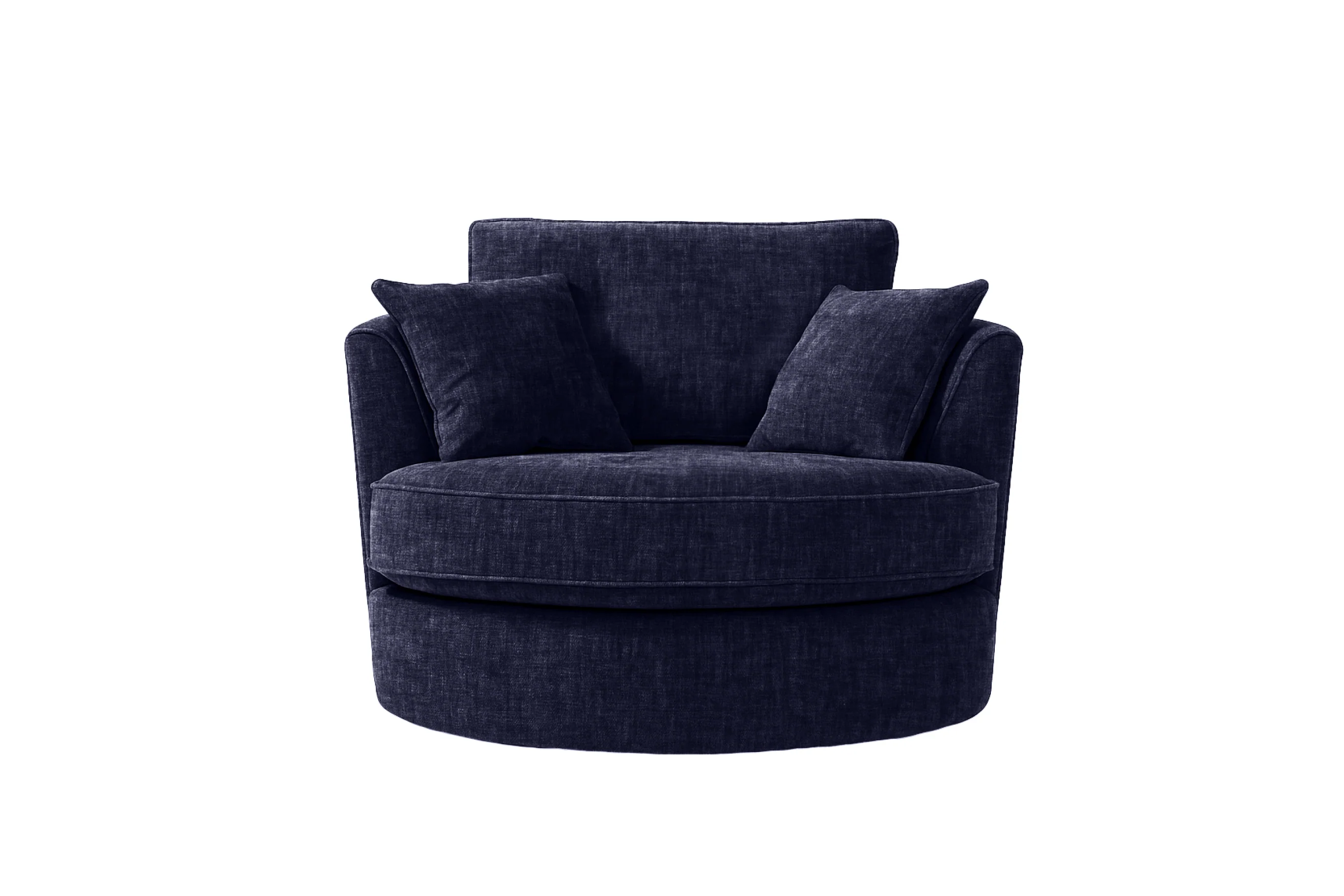 Poppy | Swivel Chair | Brunswick Midnight