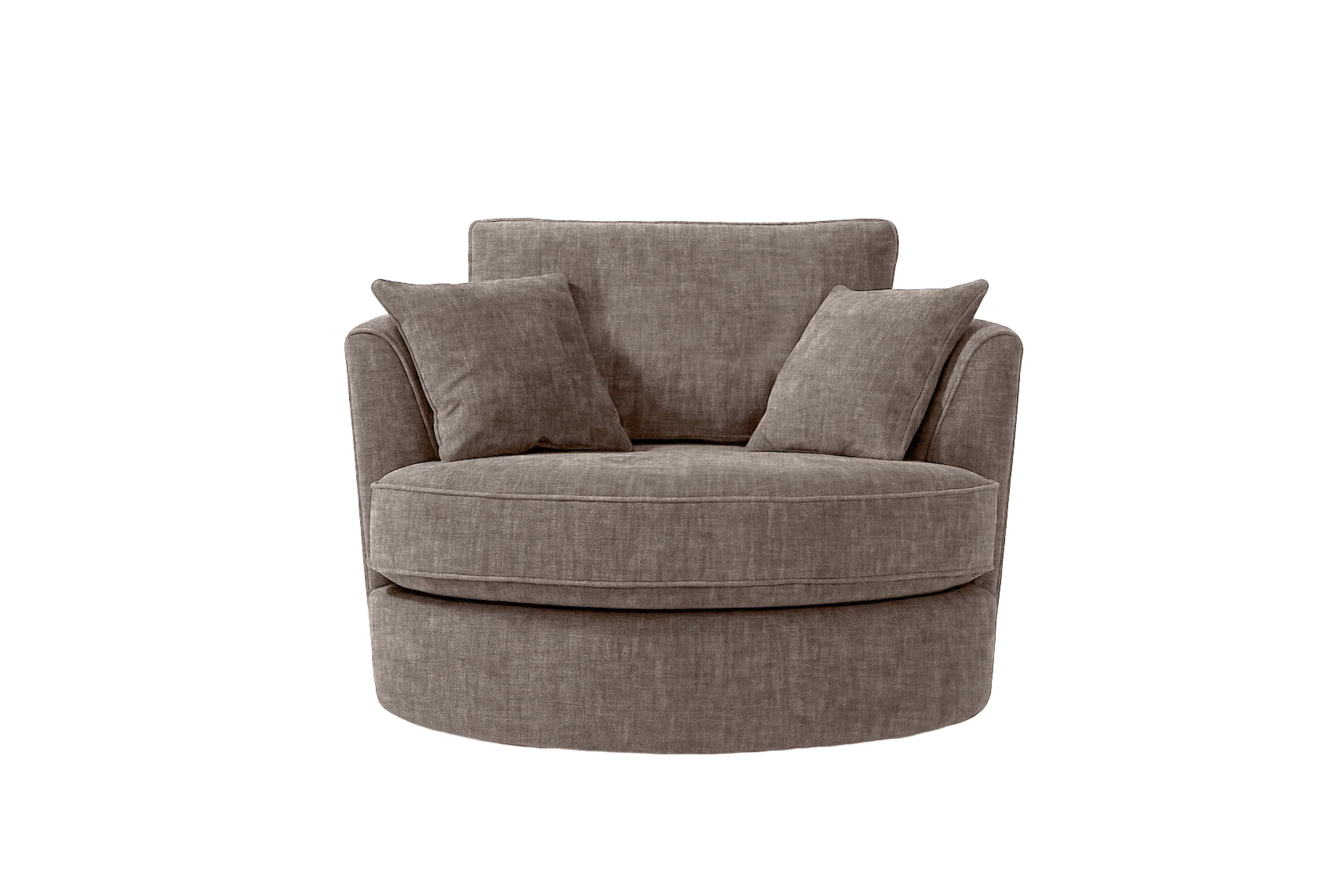 Poppy | Swivel Chair | Brunswick Taupe
