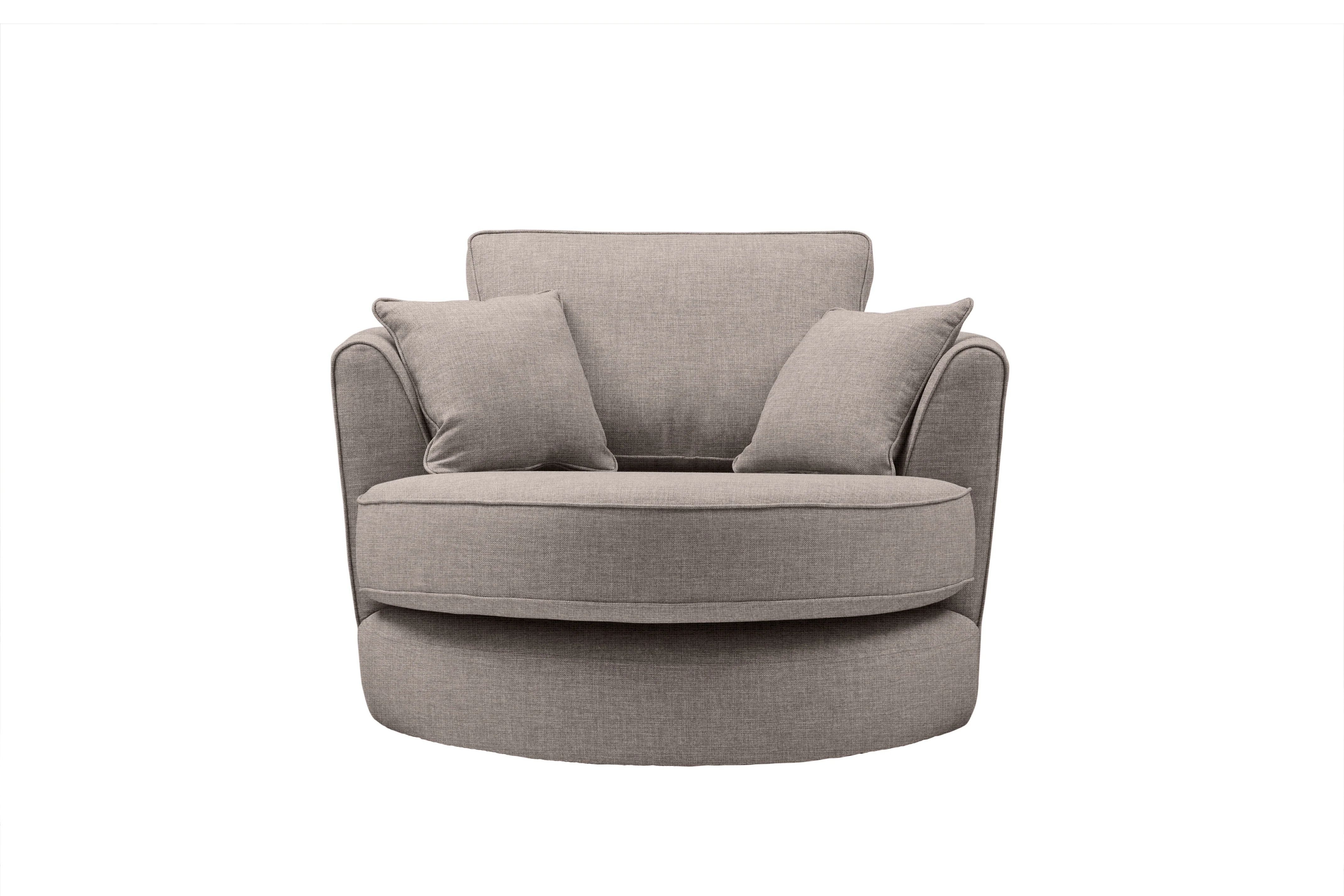 Poppy | Swivel Chair | Carina Mushroom