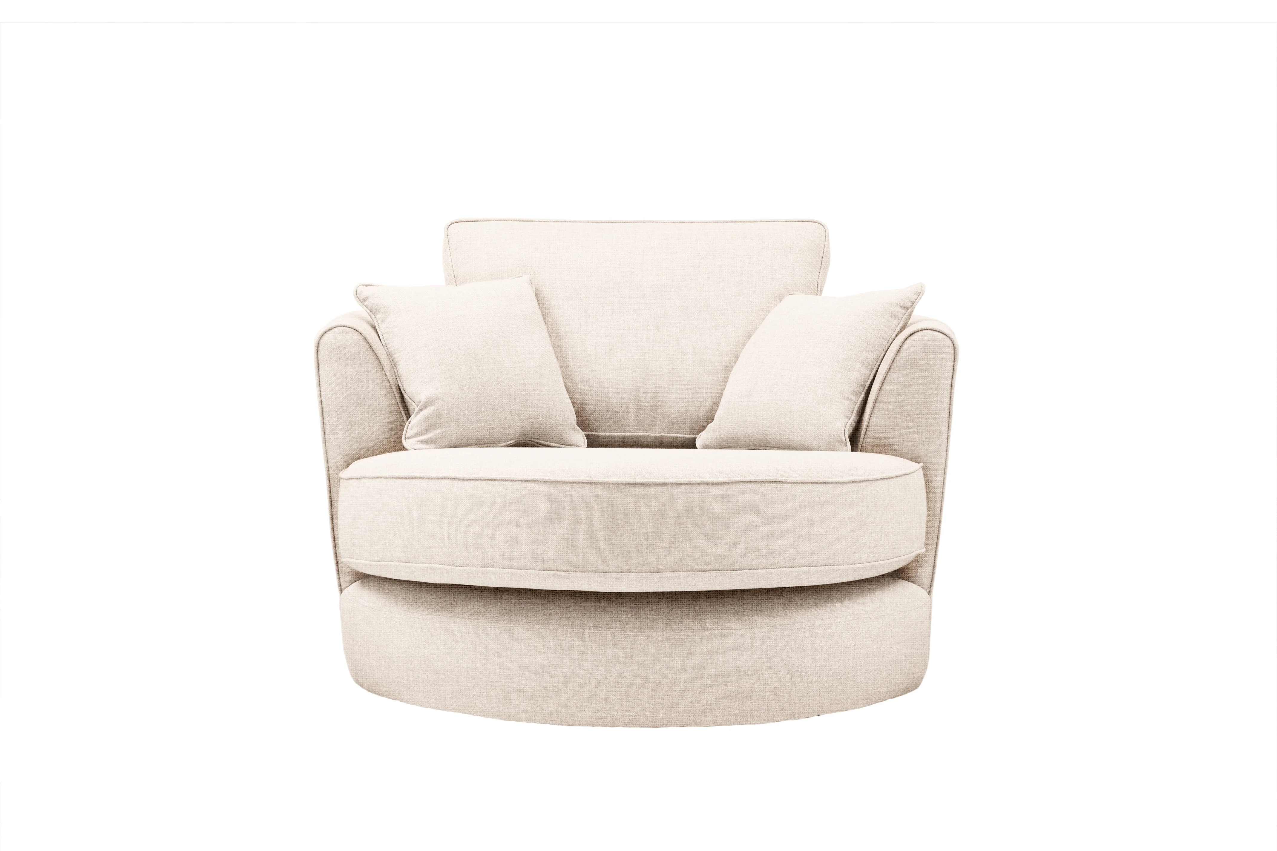Poppy | Swivel Chair | Carina Parchment
