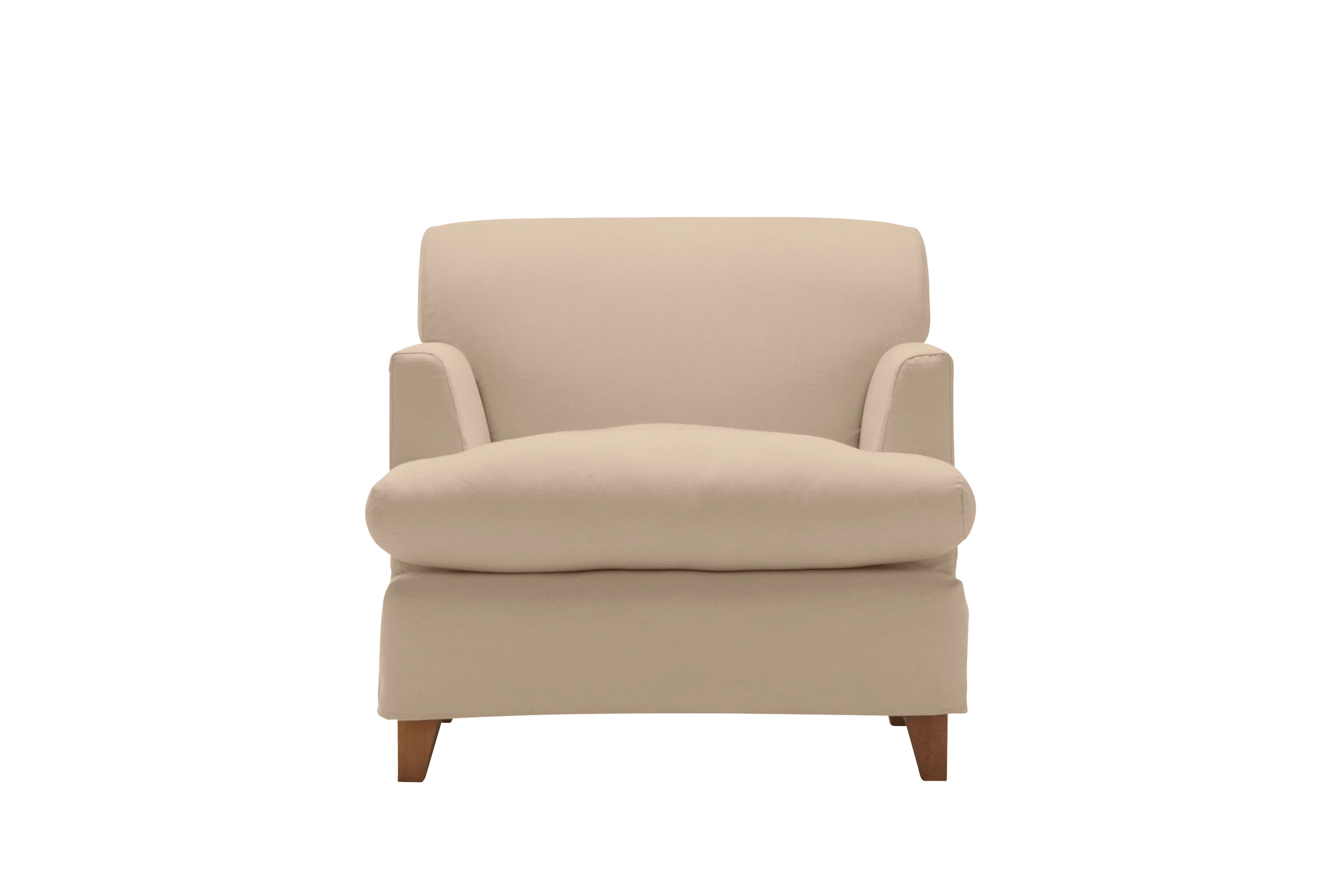 Positano | Armchair Extra Loose Cover | Miami Oatmeal - Image 2