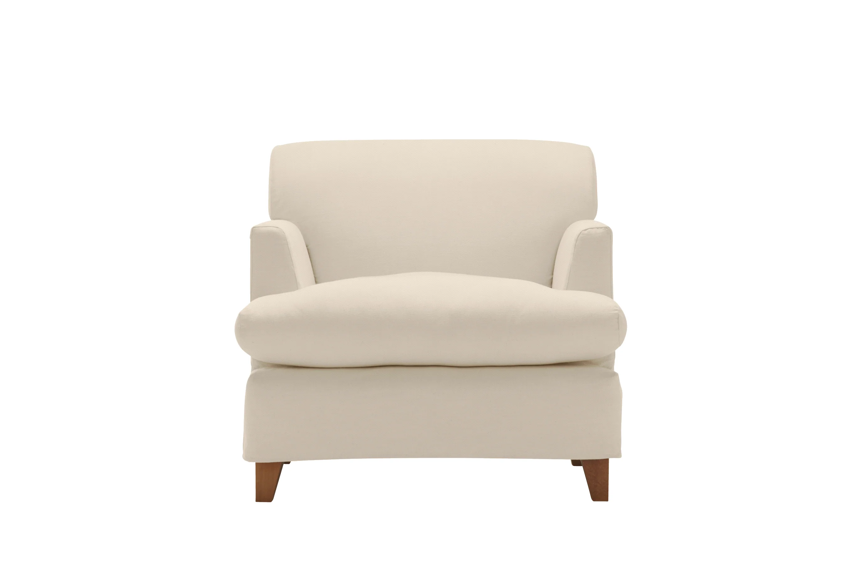 Positano | Armchair Extra Loose Cover | Miami Oyster - Image 2