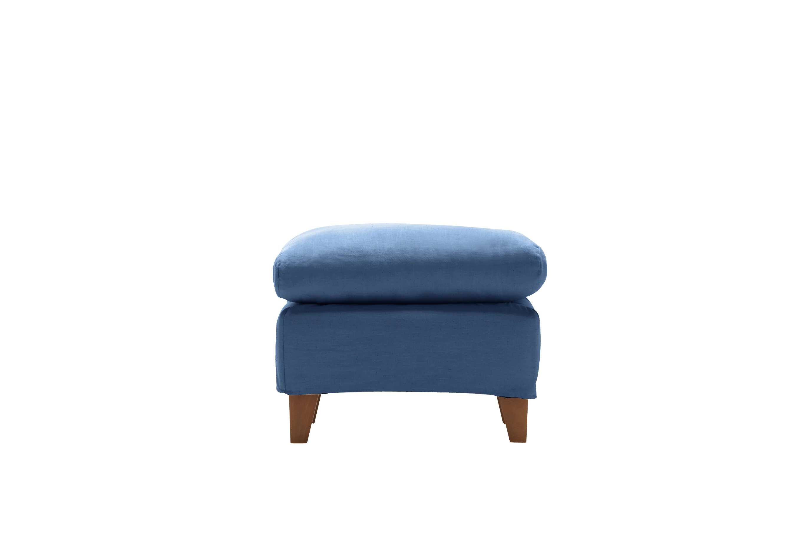 Positano | Footstool Extra Loose Cover | Capri Blue - Image 2