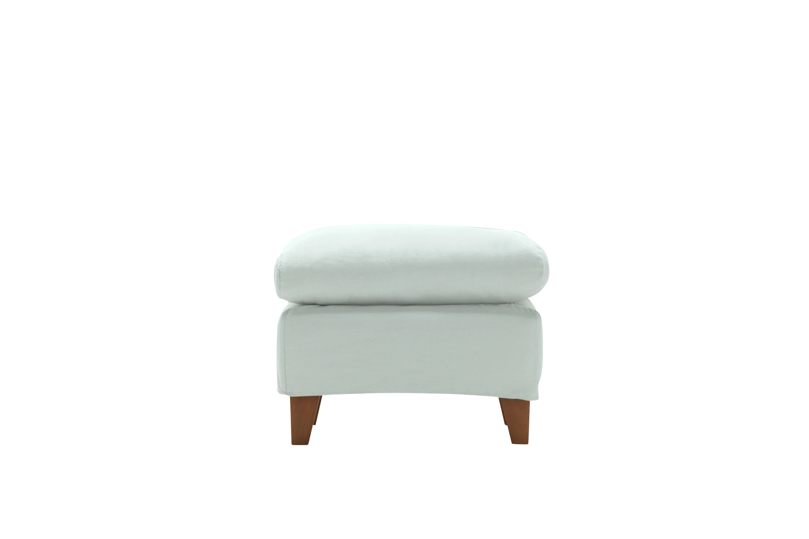 Positano | Footstool Extra Loose Cover | Capri Duck Egg - Image 2