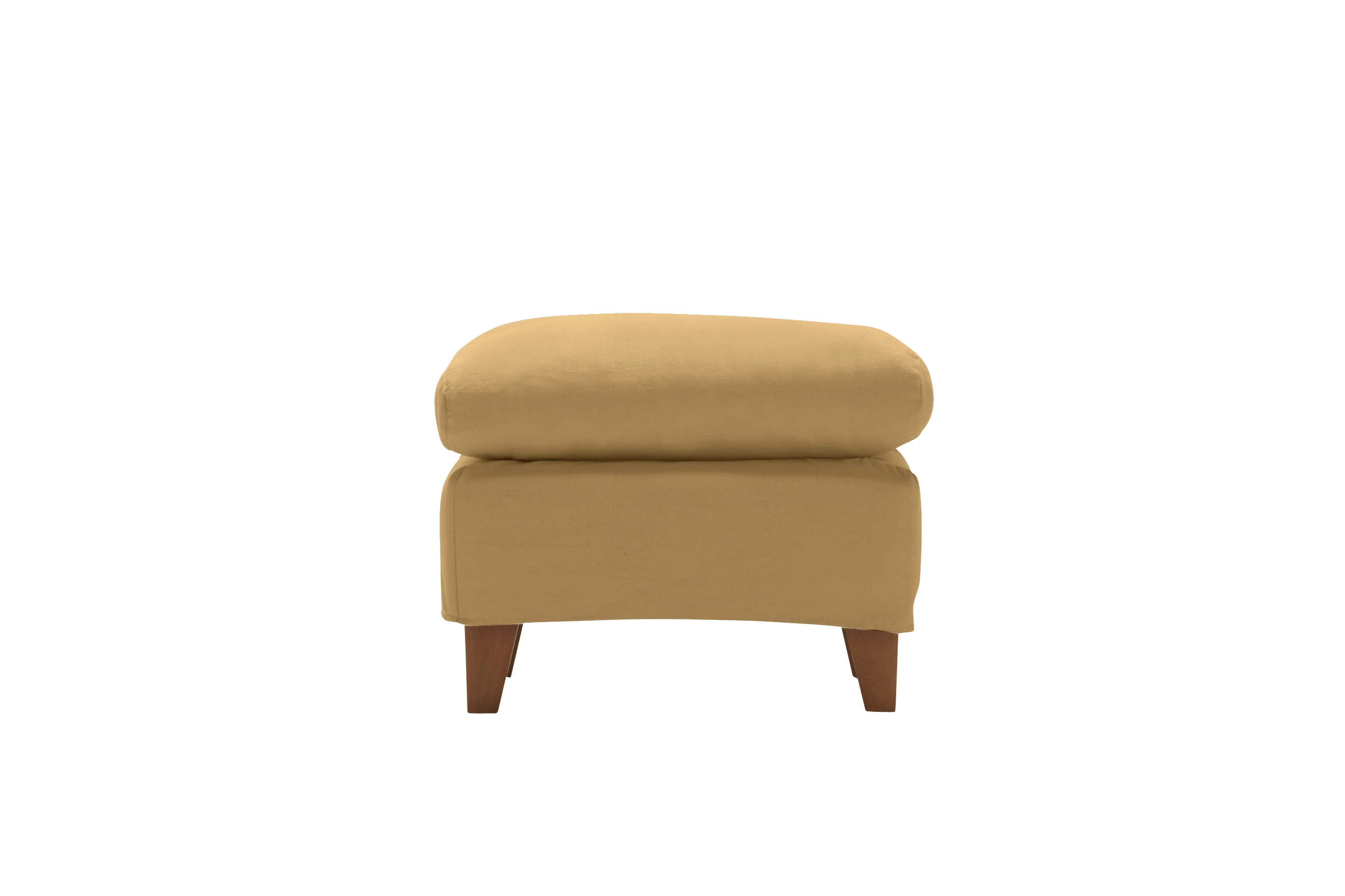 Positano | Footstool Extra Loose Cover | Miami Sand - Image 2