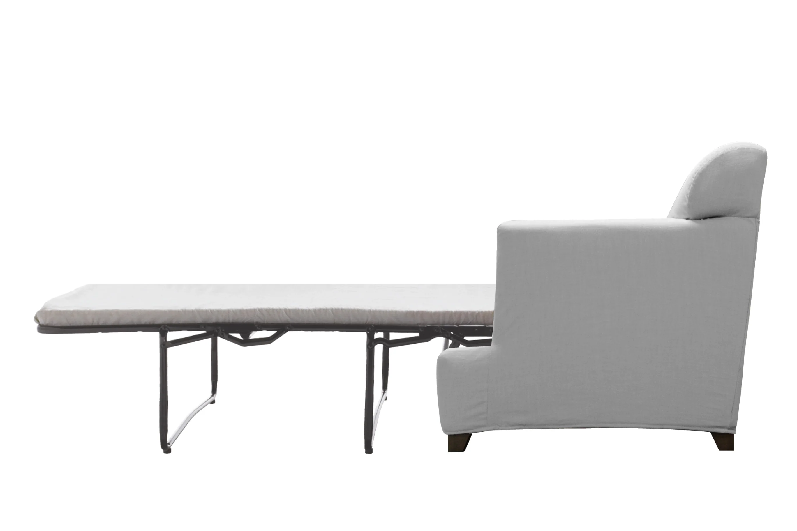 Positano | Sofa Bed Extra Loose Cover | Capri Light Grey - Image 2
