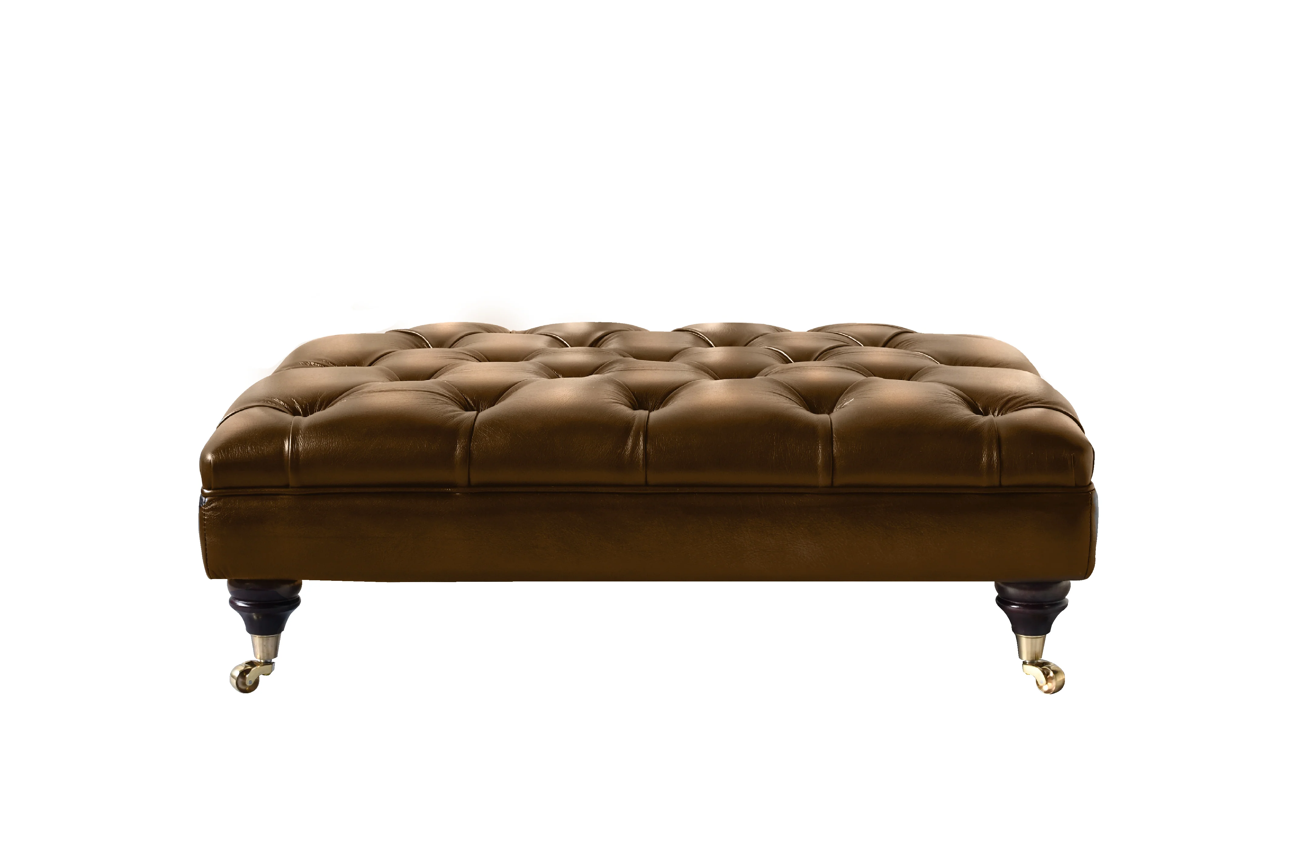 Regent | Large Bench Footstool | Antique Gold - Image 2