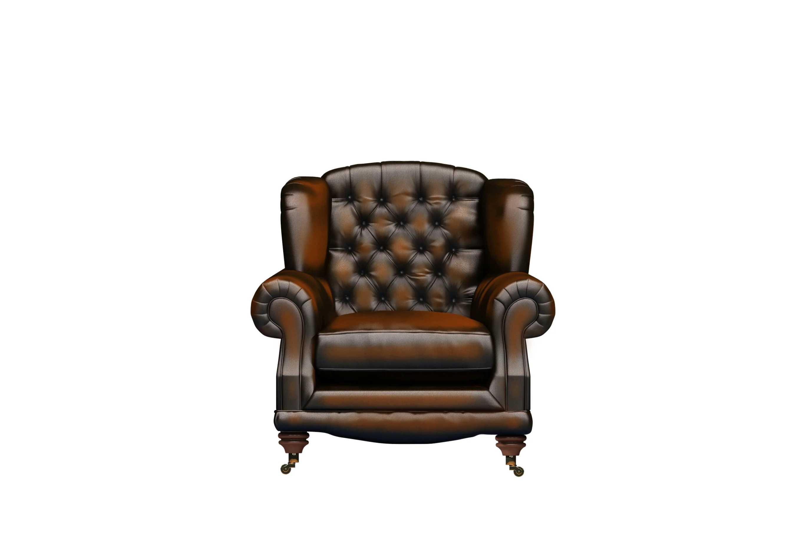 Regent | Highback Chair | Antique Gold