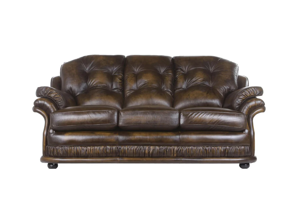 Senator | 3 Seater Sofa | Antique Gold