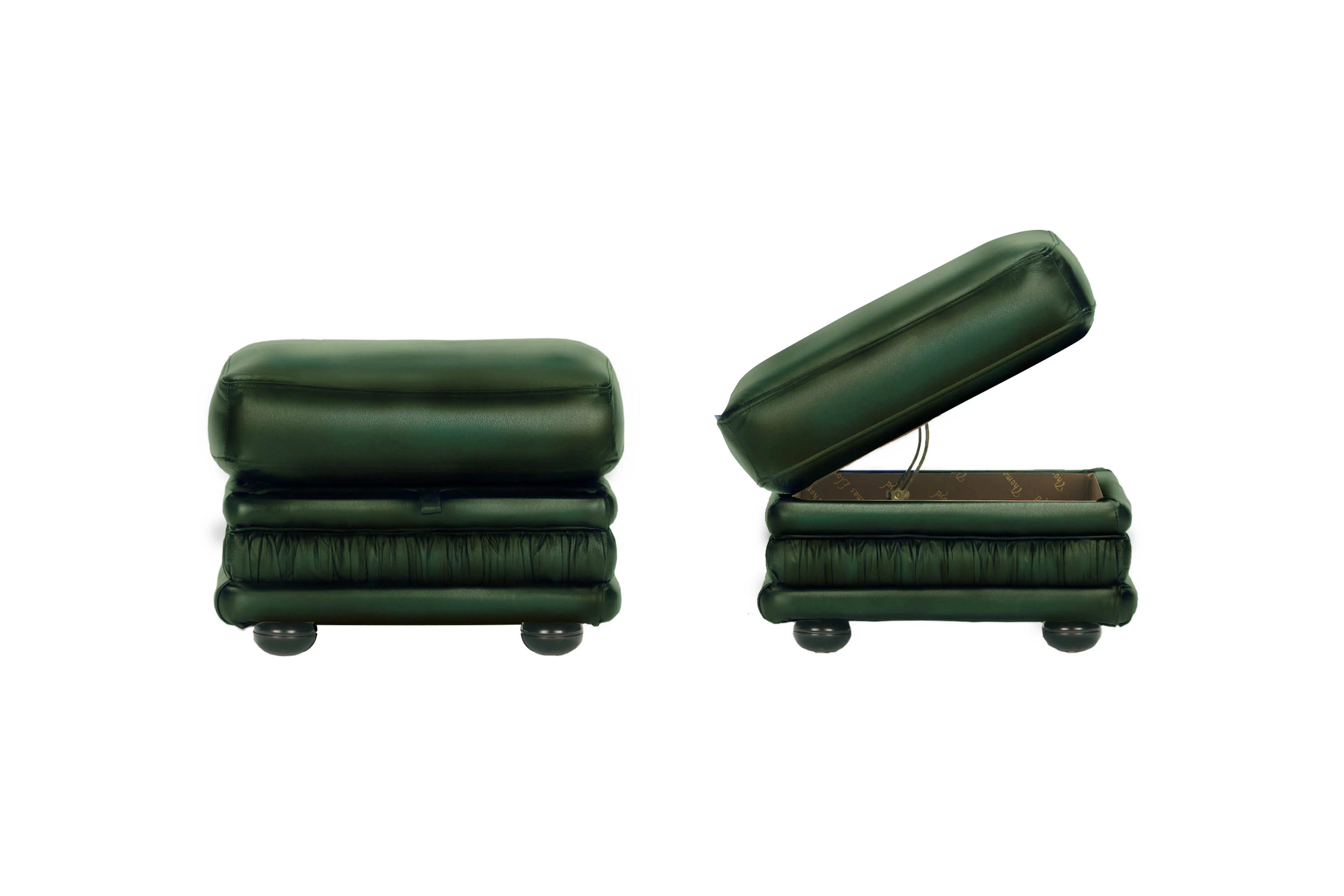 Senator | Storage Stool | Antique Green