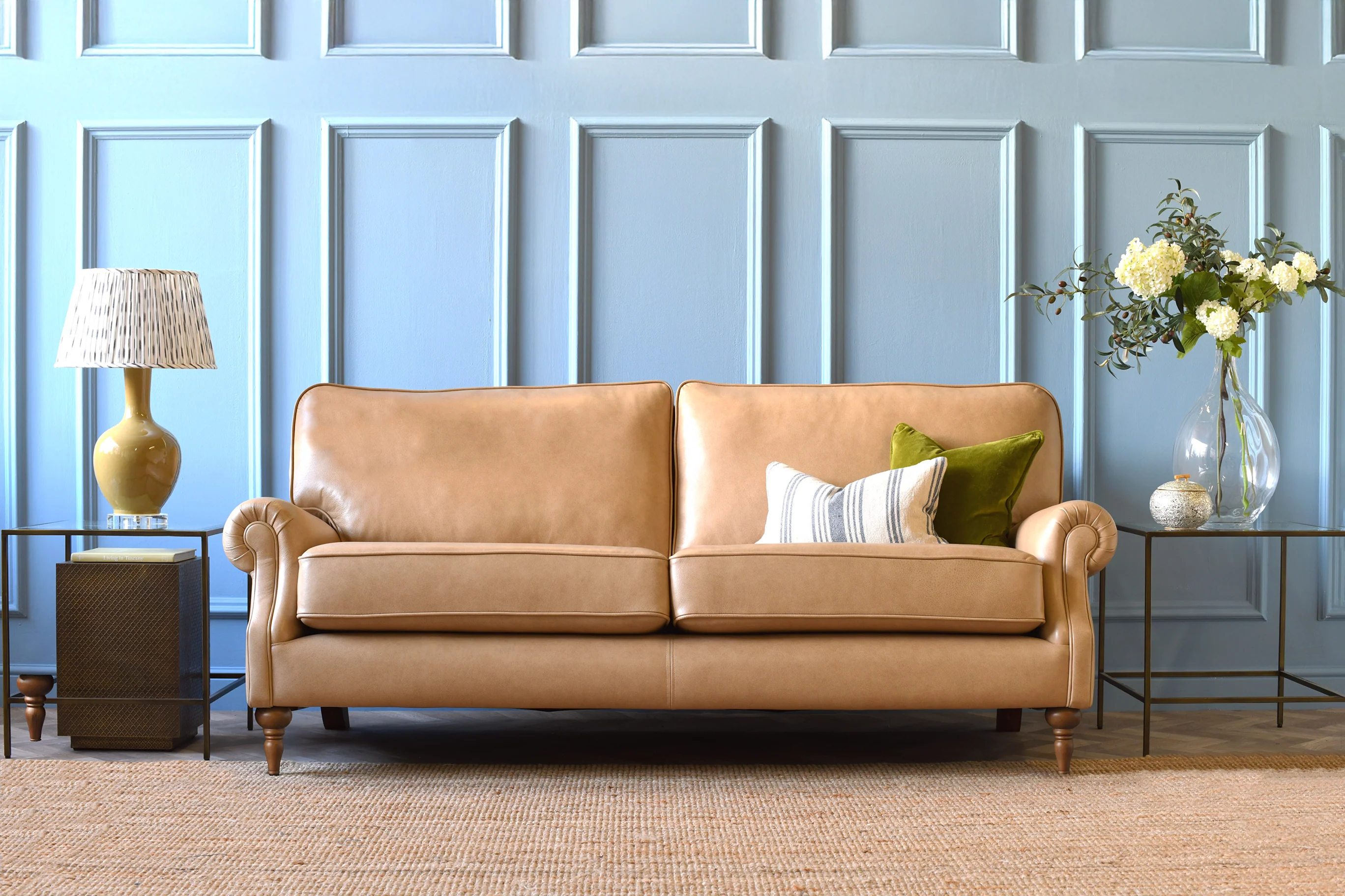 Taylor | 3 Seater Sofa | Milton Sand - Image 2