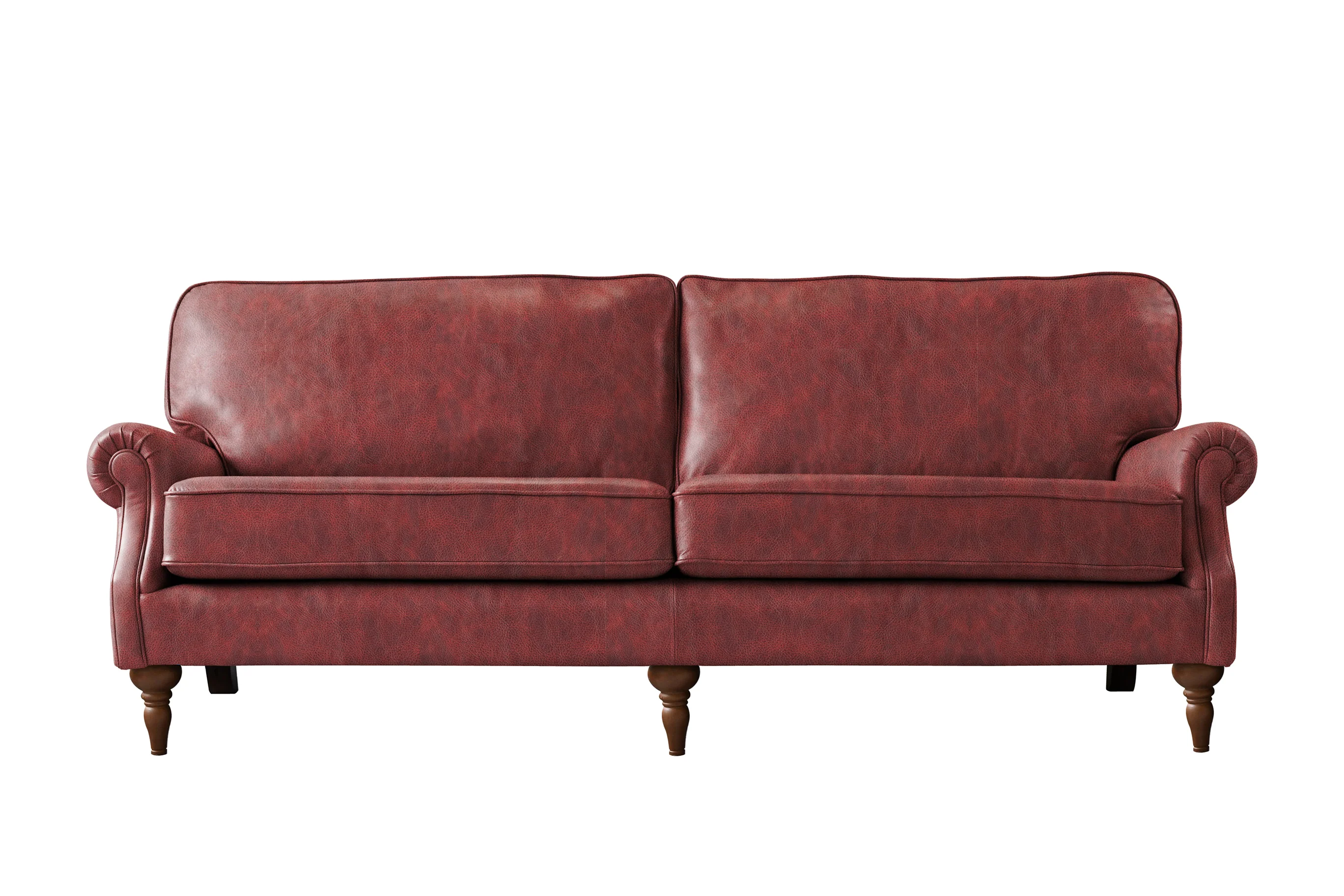 Taylor | 4 Seater Sofa | Vintage Oxblood